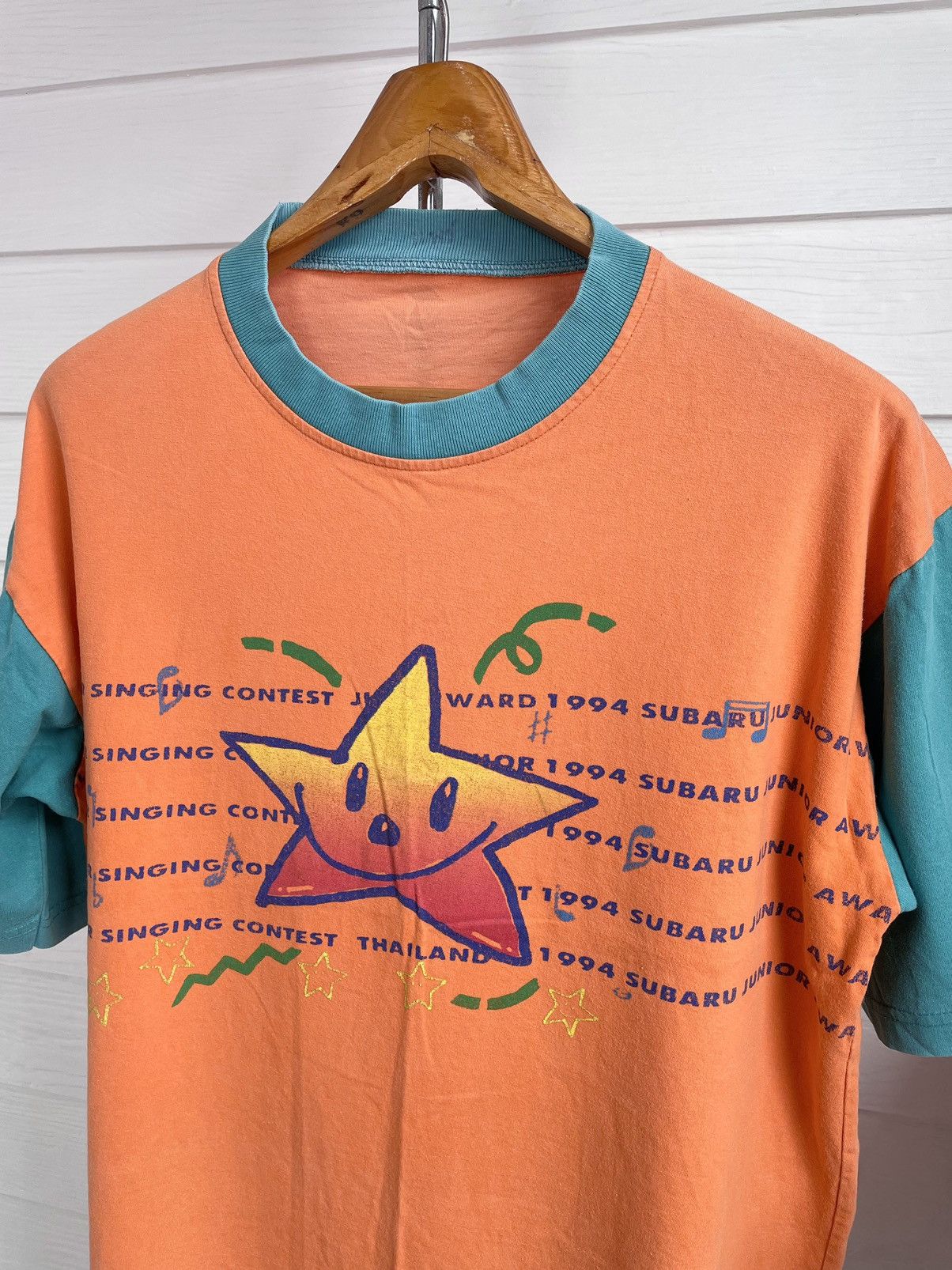 Vintage VINTAGE 1994 SUBARU JUNIOR AWARD SINGING CONTEST THAILAND Size US L / EU 52-54 / 3 - 3 Thumbnail