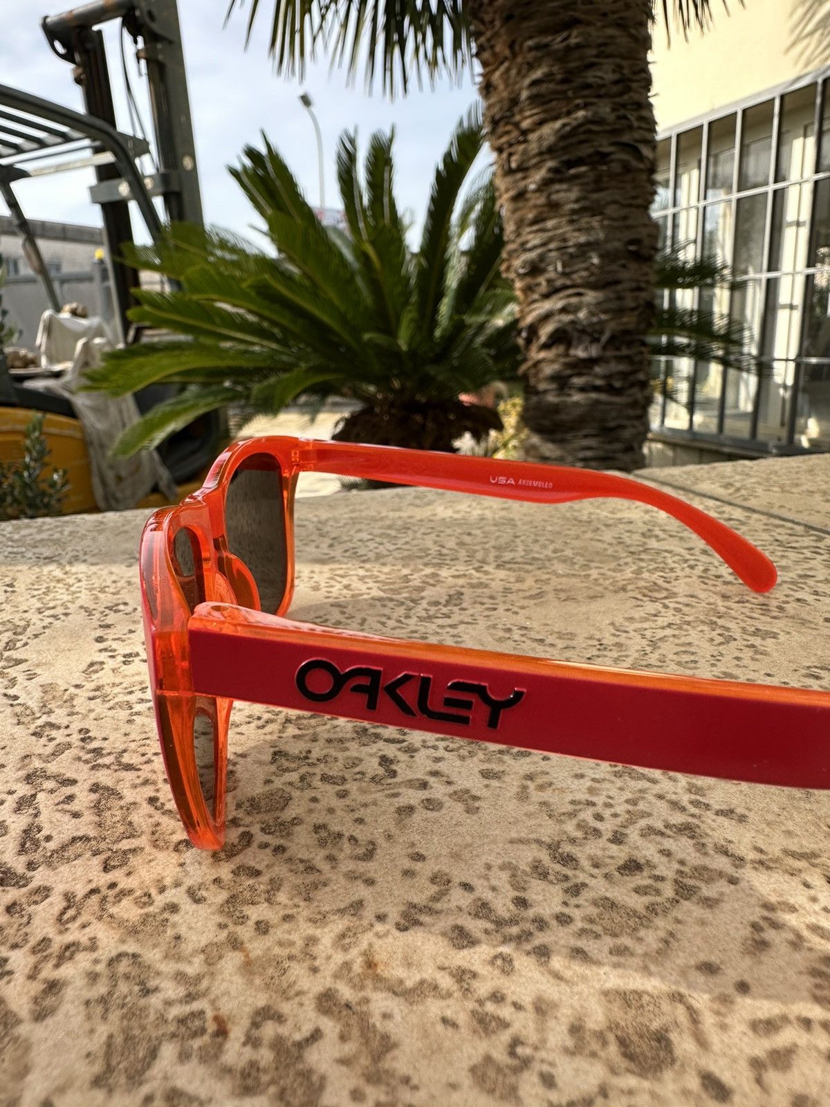Oakley Oakley Sunglasses Orange OO9013 Frogskins Size ONE SIZE - 4 Thumbnail