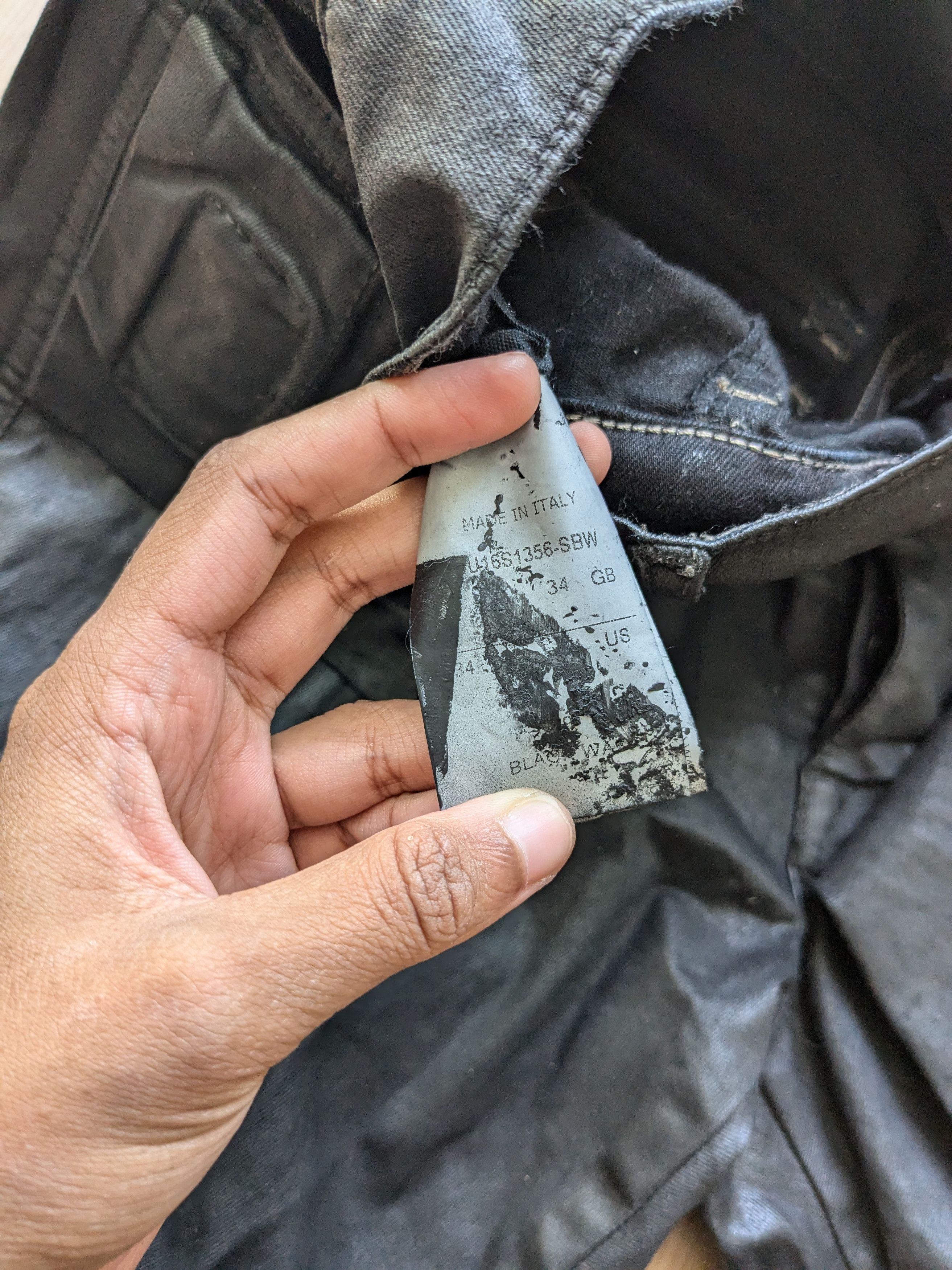 Rick Owens Memphis Rick Owens Jean from the mainline Size US 34 / EU 50 - 4 Thumbnail