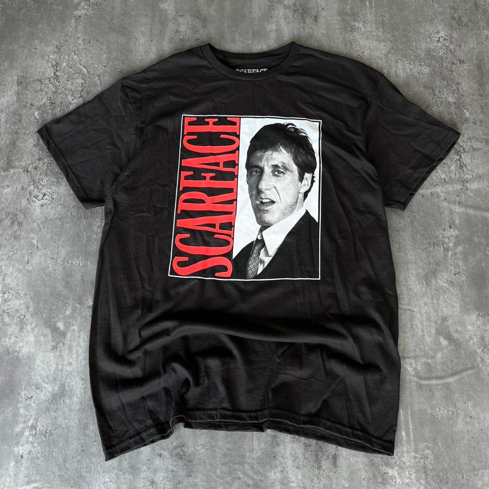 Japanese Brand × Vintage Crazy Vintage Y2K Scarface Graphic Movie Grunge Shirt Size US L / EU 52-54 / 3 - 1 Thumbnail