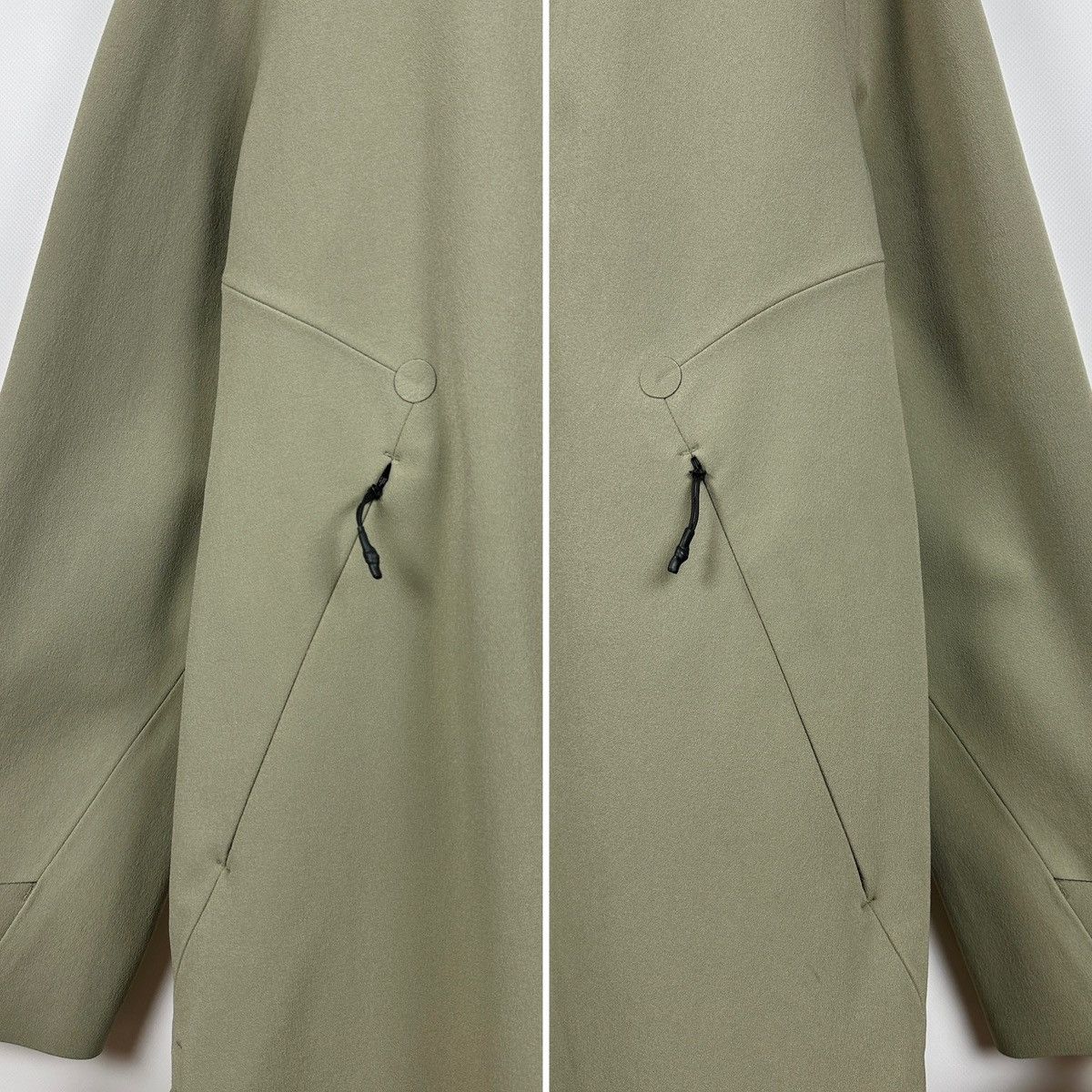 Vollebak Vollebak Laser Cut Khaki Trench Coat Size US XL / EU 56 / 4 - 17 Thumbnail