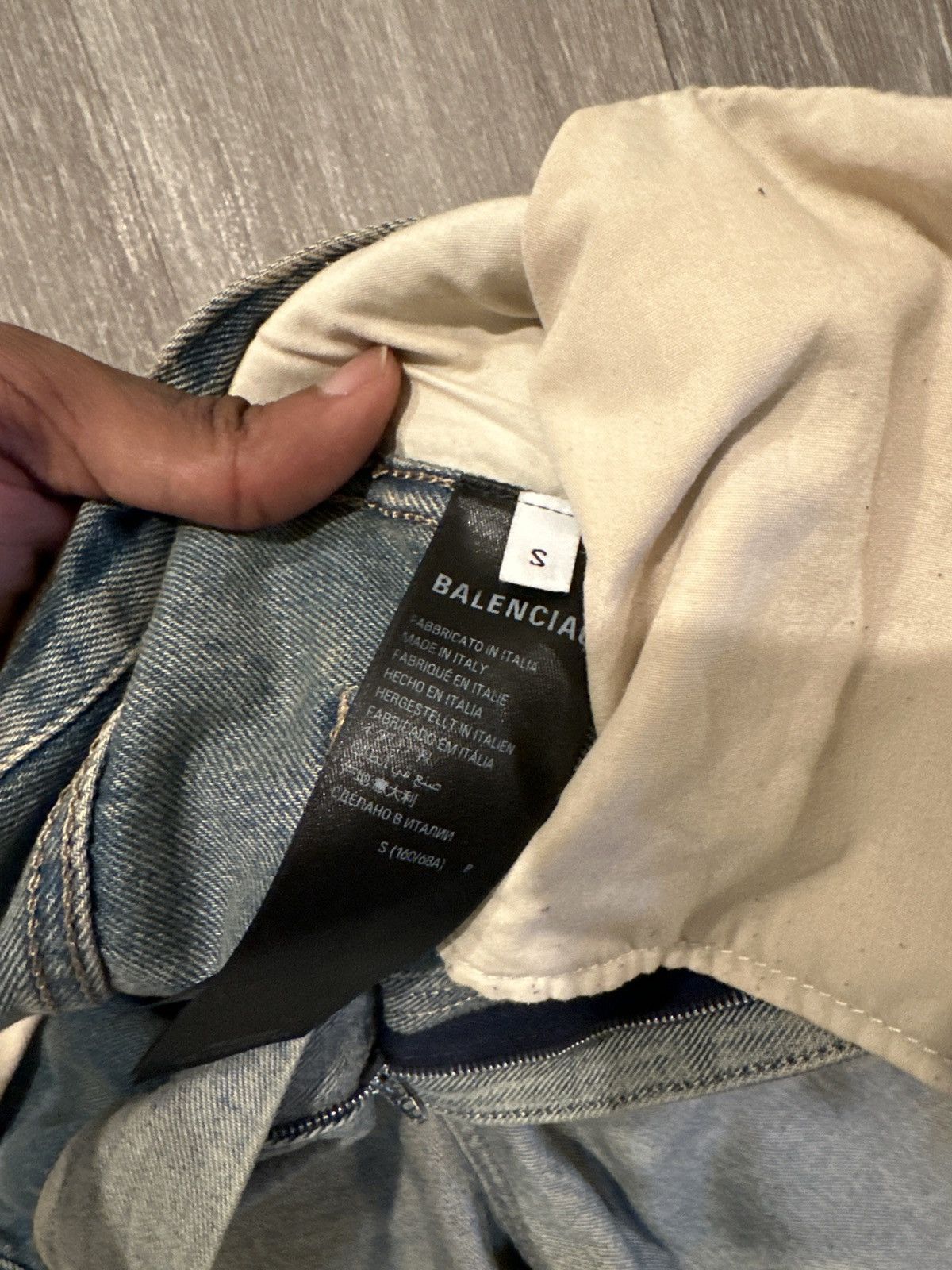 Balenciaga Baggy Inside Out Balenciaga Jeans Size US 33 - 2 Thumbnail