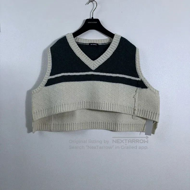 Raf Simons Raf Simons 17ss knitted vest vest Size US S / EU 44-46 / 1 - 3 Thumbnail
