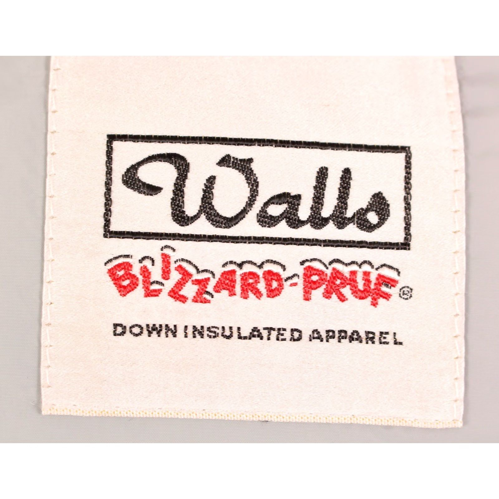 Walls VTG Walls 70s Puffer Coat Grey Cotton Nylon Blend Big & Tall 38 Mens (70s Puffer Coat) Size US XXS / EU 40 - 4 Thumbnail