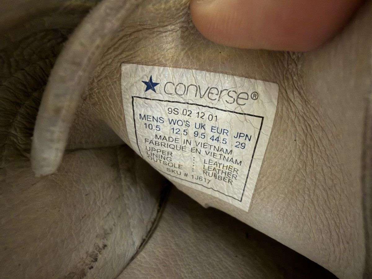 Converse × John Varvatos Convers John Varvatos One Star Size 44.5 UK 9.5 Size US 10.5 / EU 43-44 - 10 Thumbnail