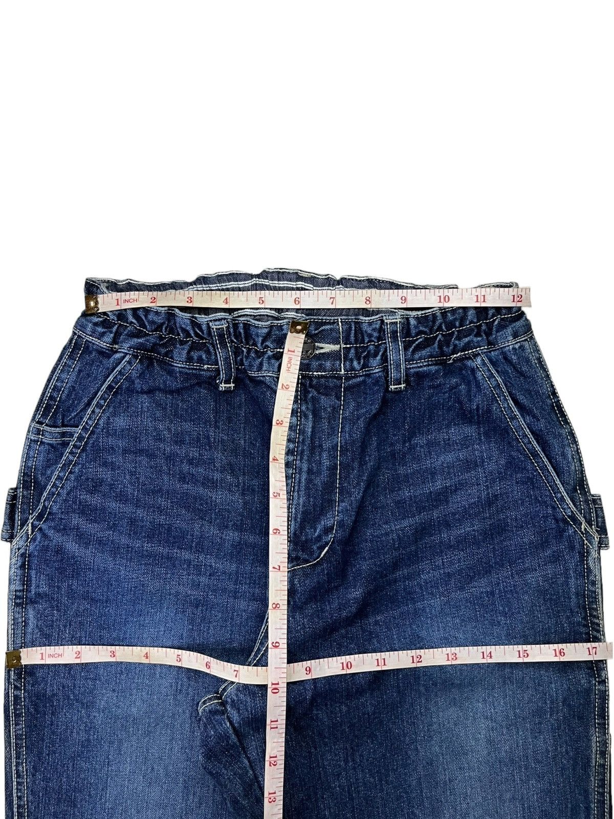 Japanese Brand Vintage Japanese Brand Carpenter Sweats Style Baggy Jeans Size 24" / US 00 / IT 34 - 11 Thumbnail