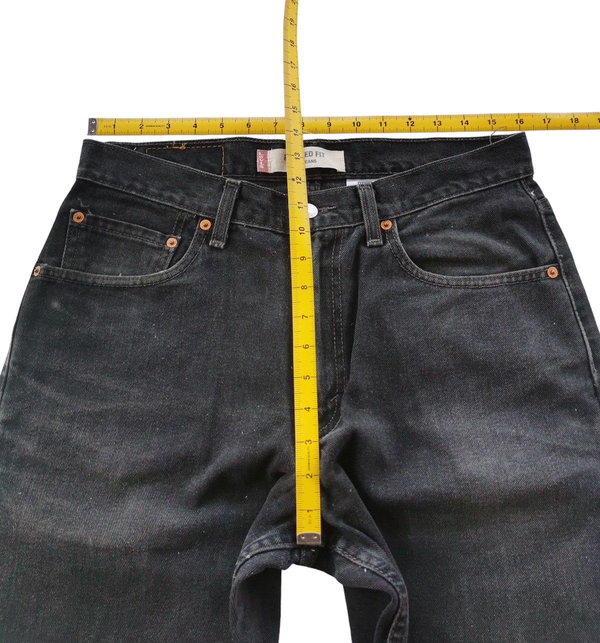 Jean Vintage Levis 550 Relaxed Jeans Size 32x40.5 Size US 32 / EU 48 - 8 Thumbnail