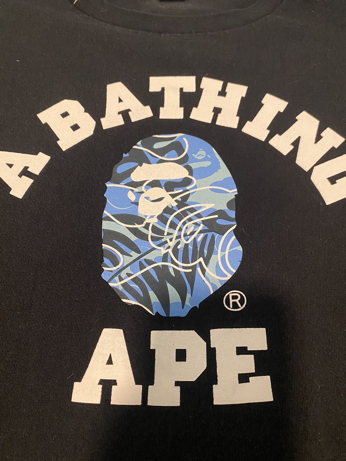 Bape Floral Camo College Tee Size US M / EU 48-50 / 2 - 3 Thumbnail