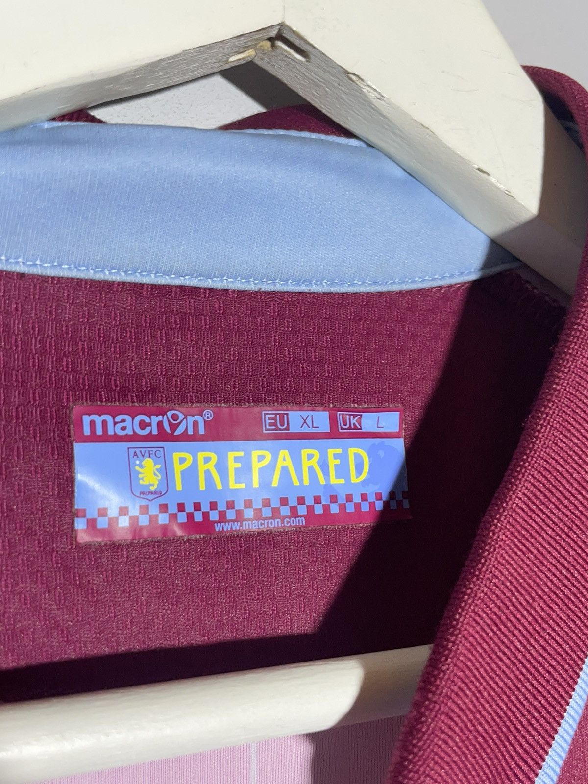 Macron Aston Villa Macron 2014/15 Home Y2k Football Shirt Size US XL / EU 56 / 4 - 11 Thumbnail