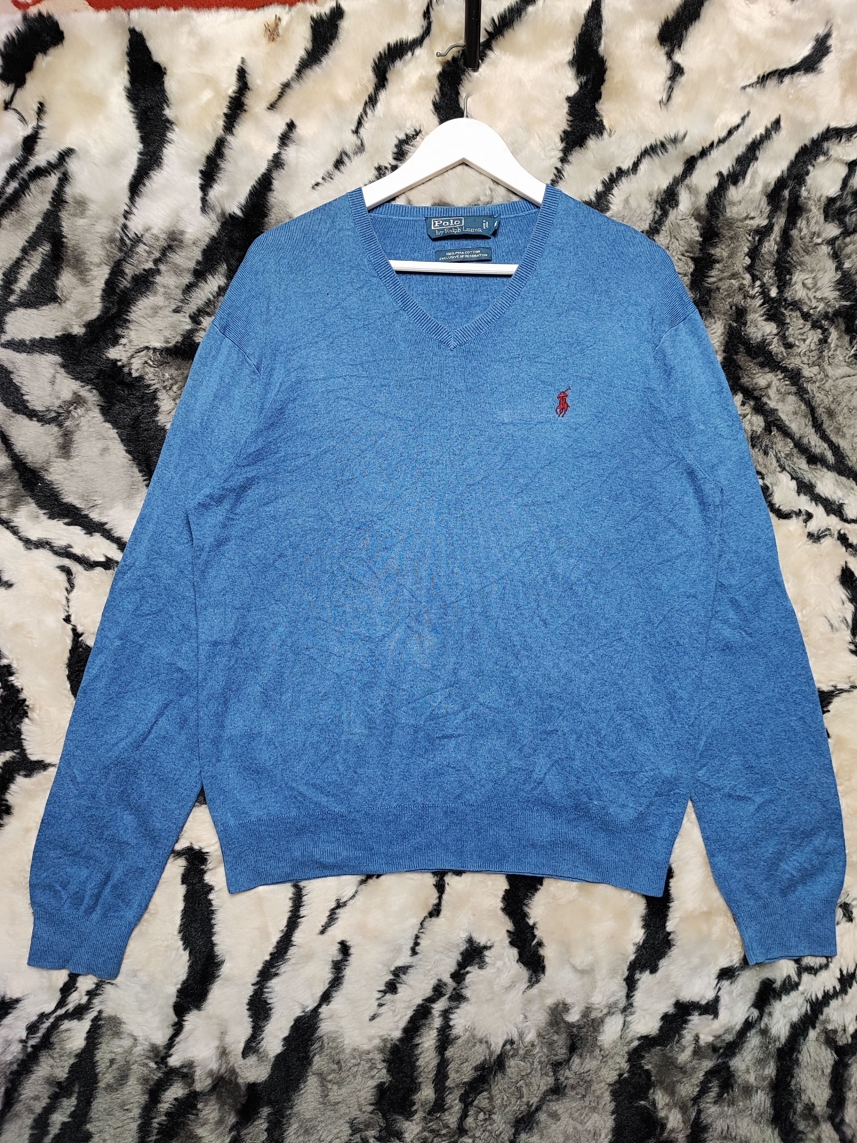 Polo Ralph Lauren Vintage Polo Ralph Lauren Embroidered Sweatshirt Size US M / EU 48-50 / 2 - 2 Thumbnail