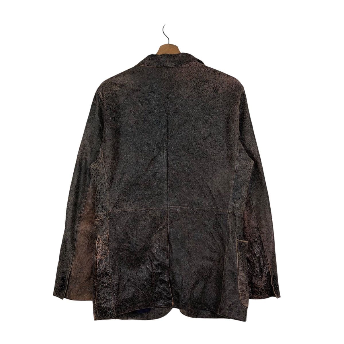 Hysteric Glamour 📌Vintage Chore Worker Leather Jacket Button Tornado Mart Size US M / EU 48-50 / 2 - 9 Thumbnail