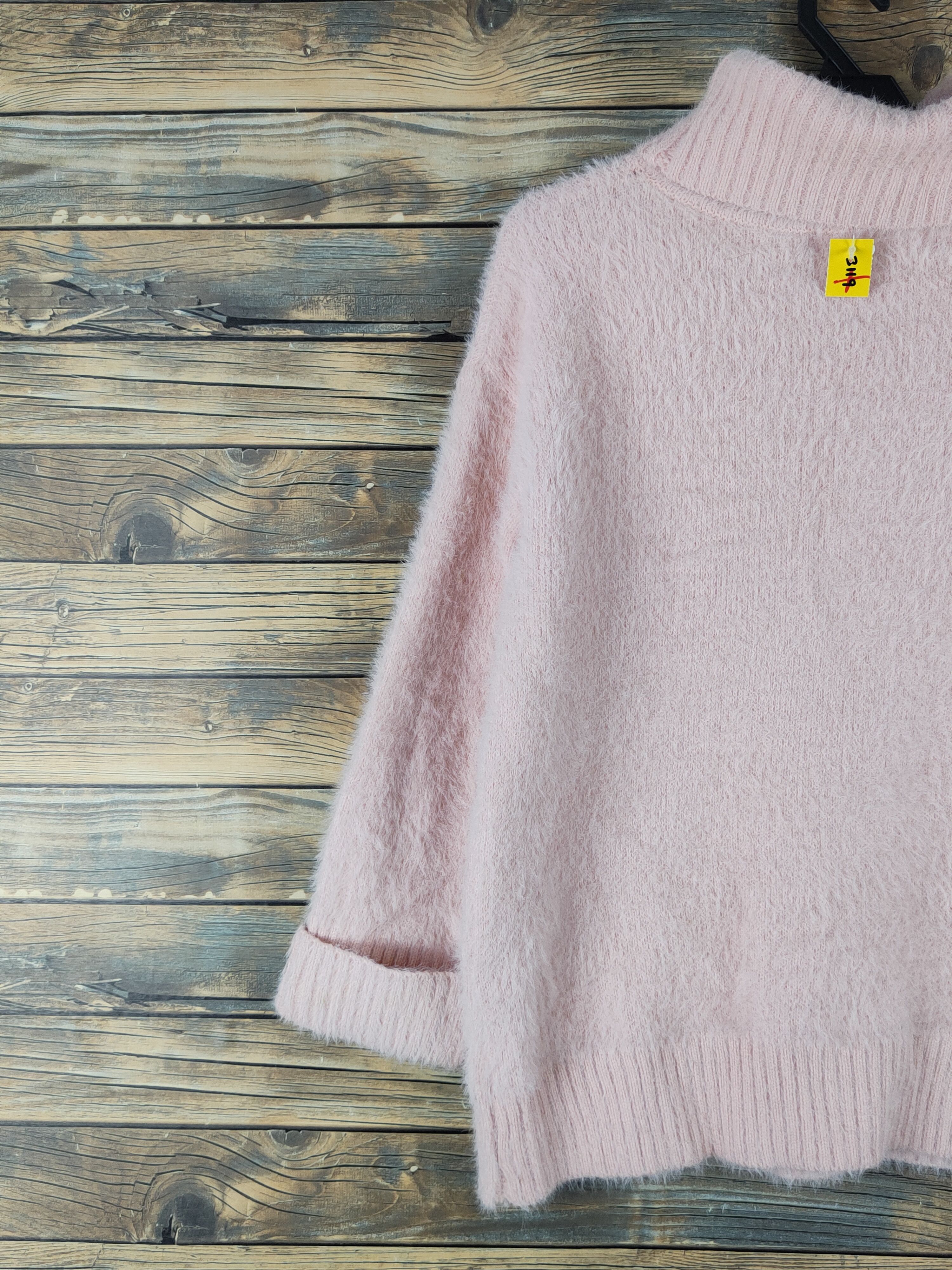 Japanese Brand L'eccove Peach Shag Shaggy Fur Mohair Knitwear #W1634 Size M / US 6-8 / IT 42-44 - 8 Thumbnail