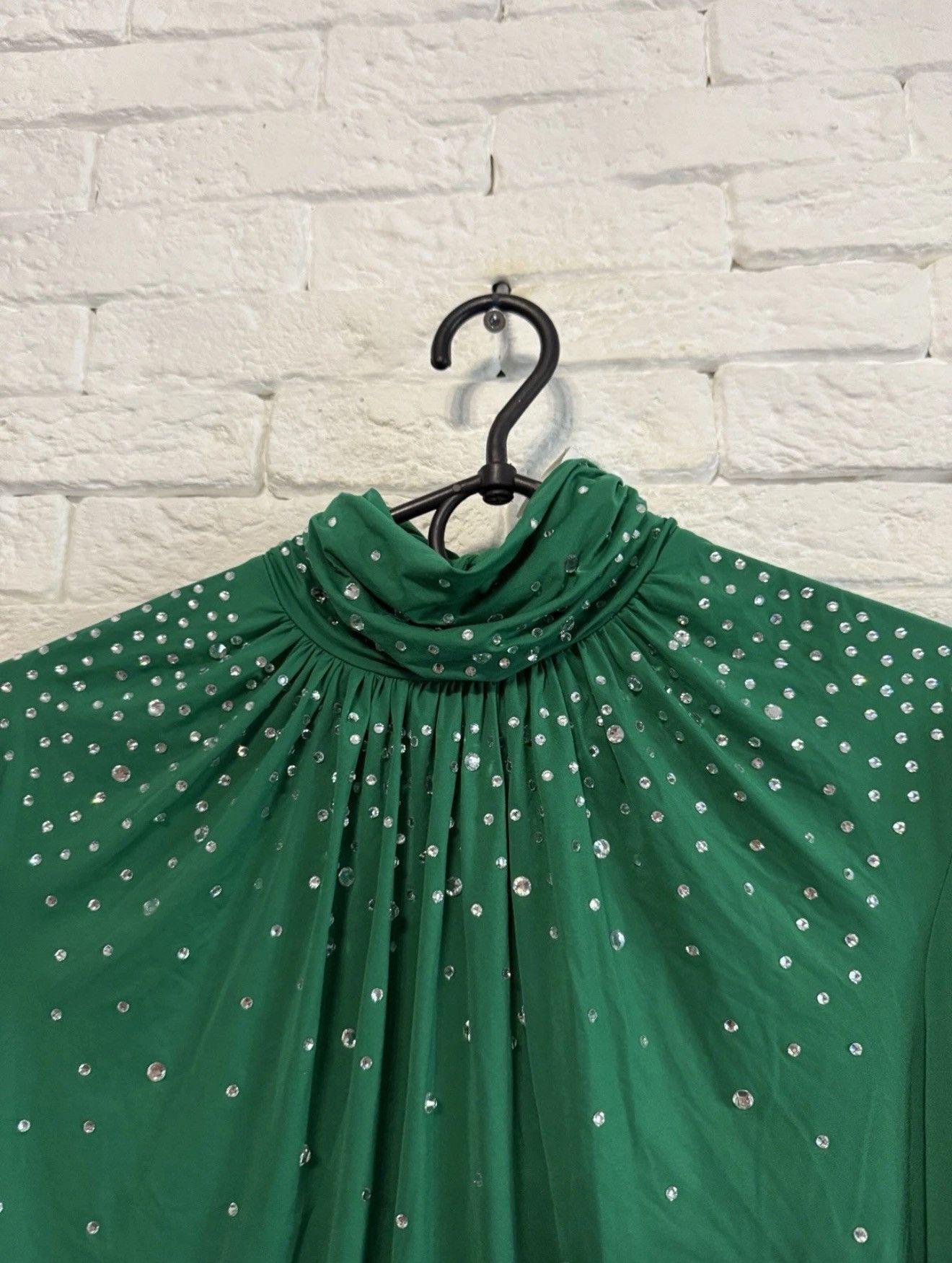 H&M × Paco Rabanne Paco Rabanne x HM Brand New Top Blouse With Rhinestones Sz M Size M / US 6-8 / IT 42-44 - 6 Thumbnail