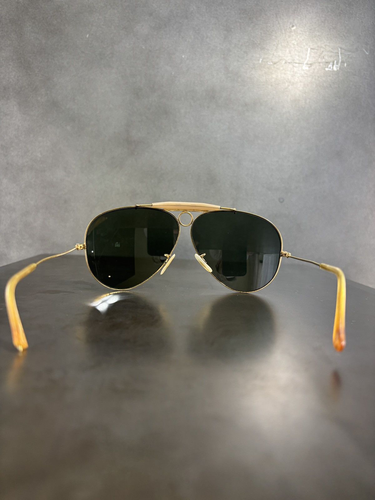 Other × Vintage True Vintage Aviator Sunglasses WW2 Shooter B&L RayBan Pilot Size ONE SIZE - 15 Thumbnail