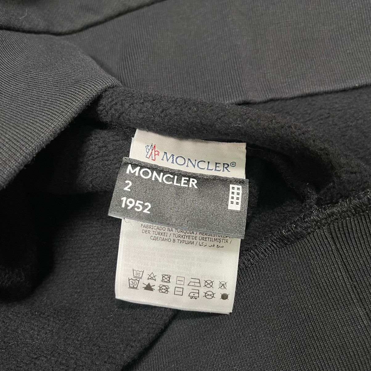 Moncler Moncler Genius 2 Moncler 1952 Black Logo Sweatshirt Size US L / EU 52-54 / 3 - 14 Thumbnail