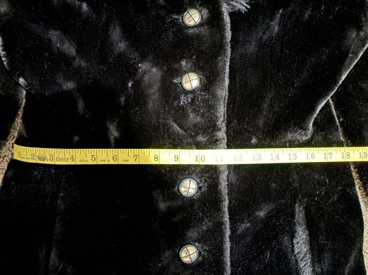 Vintage Vintage Borgazia Styled By Fairmoor Black Faux Fur Jacket Size S / US 4 / IT 40 - 9 Thumbnail