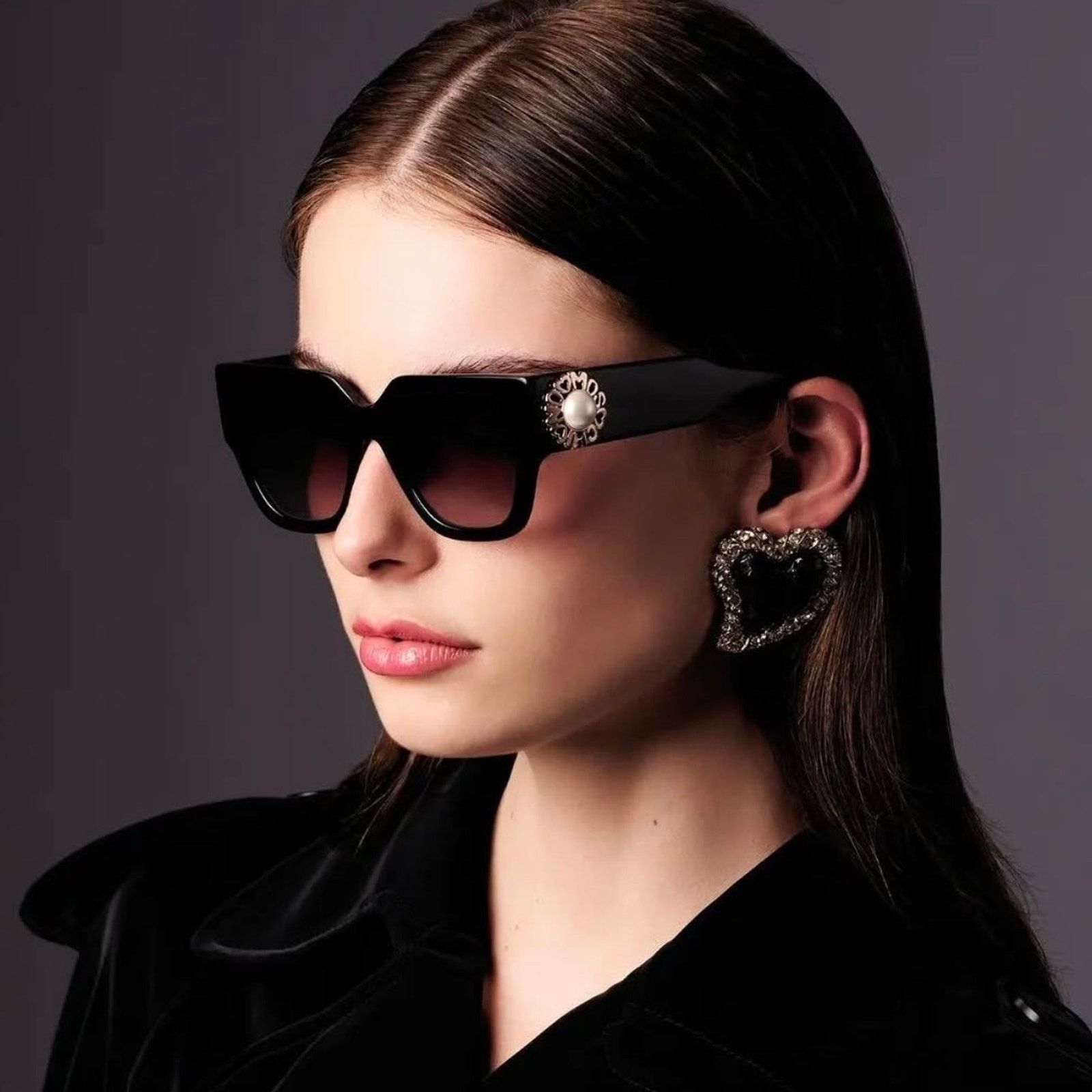 Moschino New, MOSCHINO Sunglasses MOS153/S SZJ70 Authentic Size ONE SIZE - 3 Thumbnail