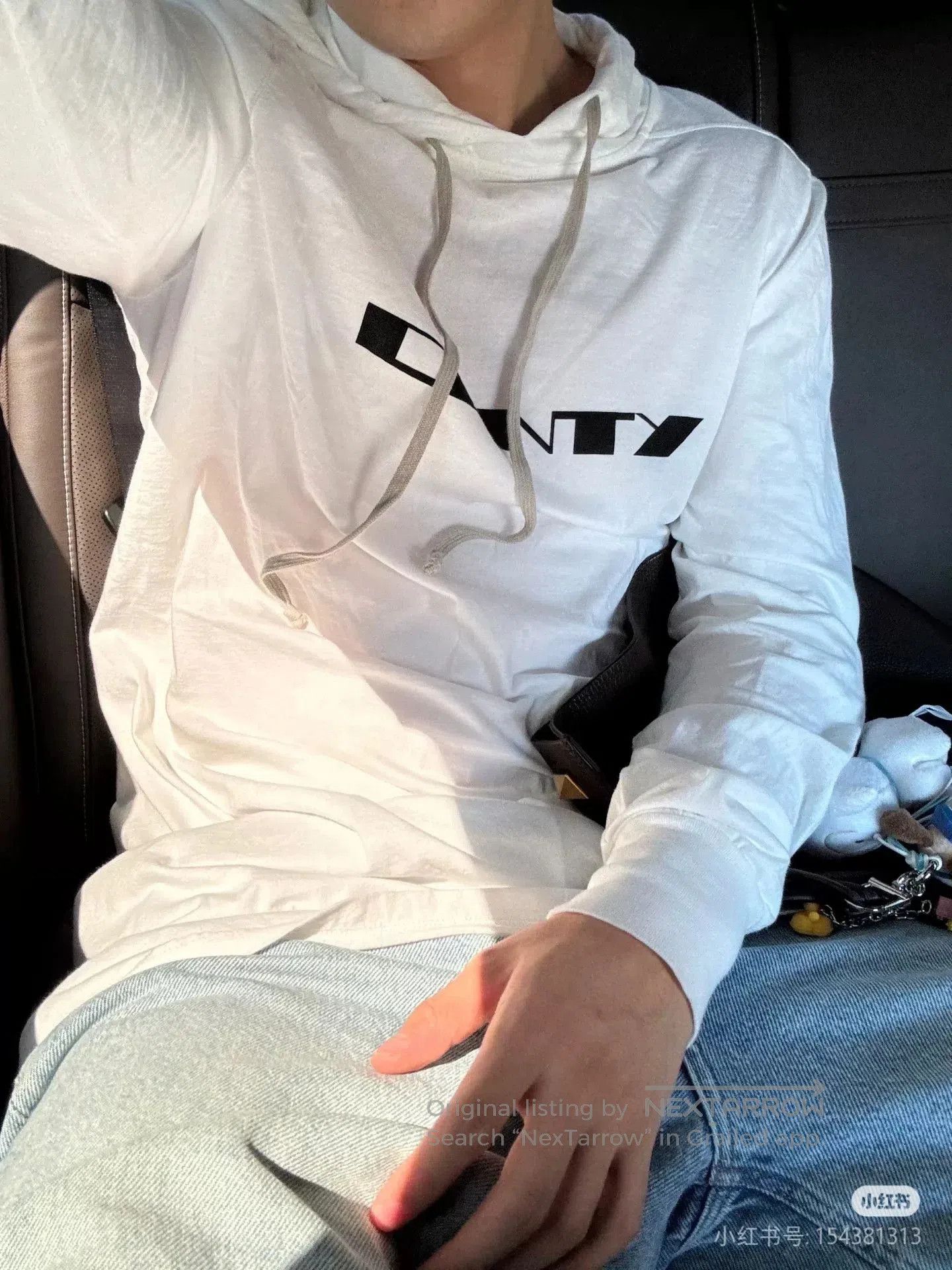 Rick Owens Rick Owens Men's Letter Print Hoodie. Size US M / EU 48-50 / 2 - 9 Thumbnail