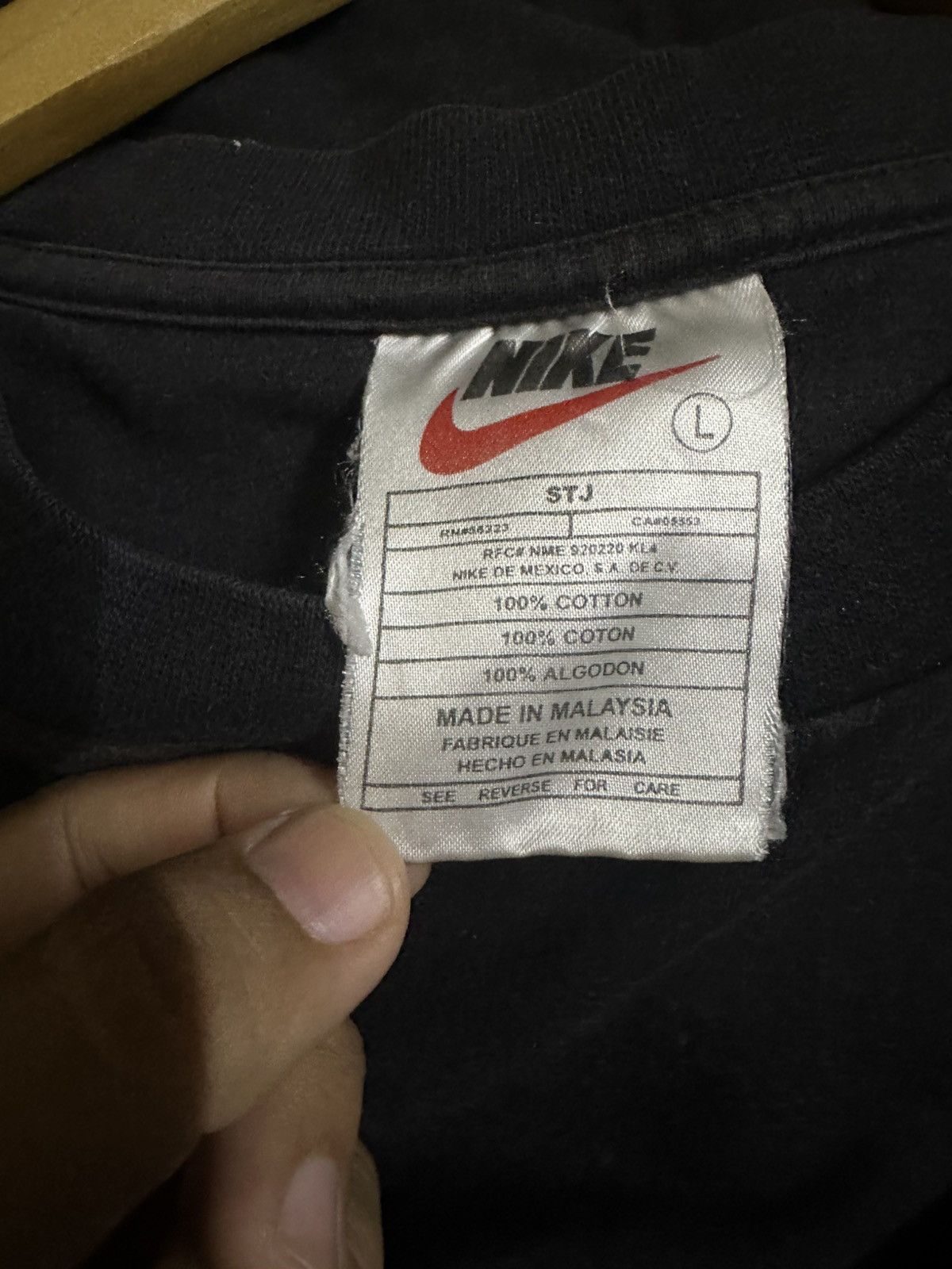 Nike × Vintage Vtg Nike tee Size US L / EU 52-54 / 3 - 8 Thumbnail