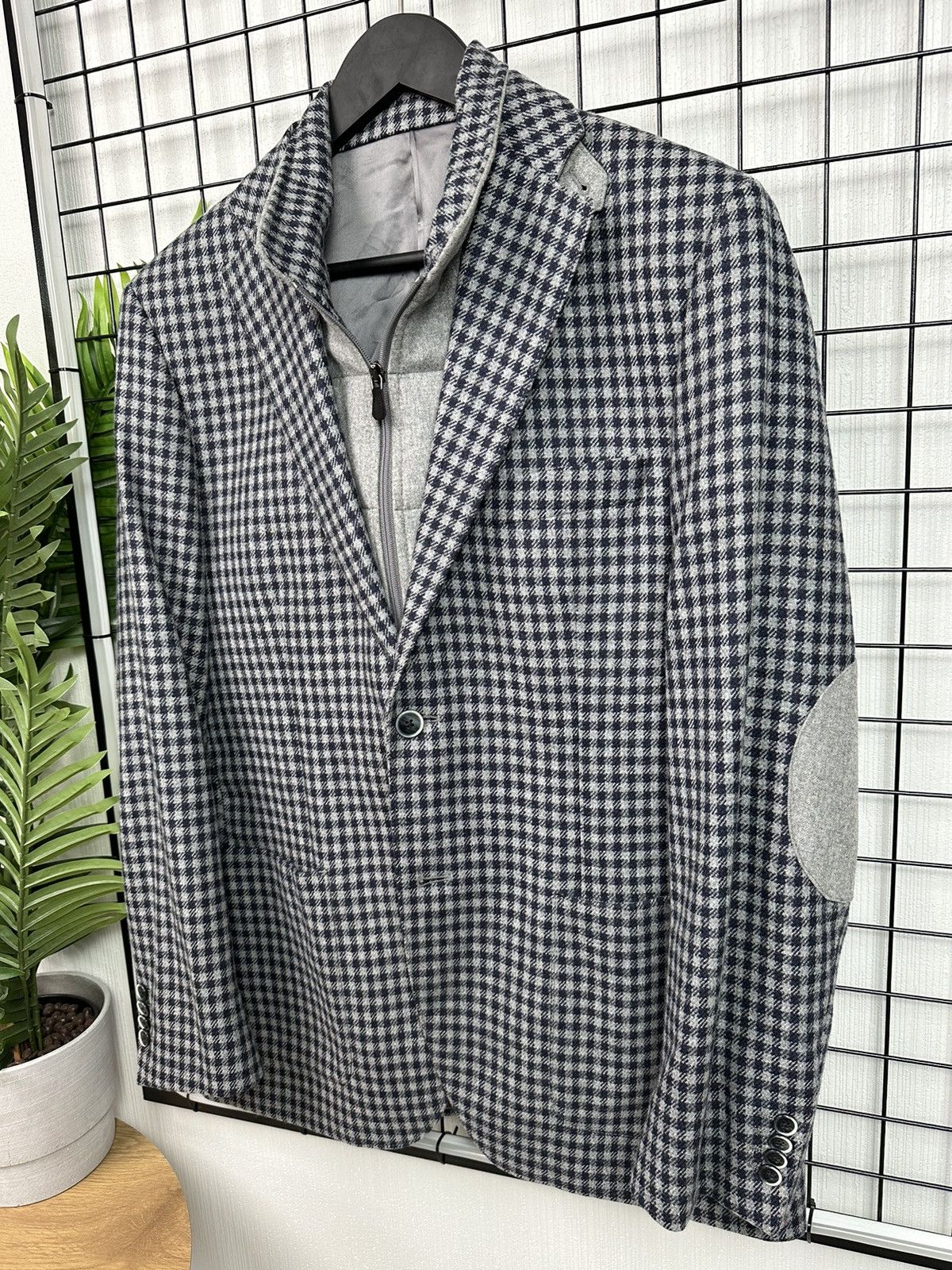 Boggi Boggi Milano Wool Sport Coat Blazer Jacket Men 50R Size US L / EU 52-54 / 3 - 2 Thumbnail