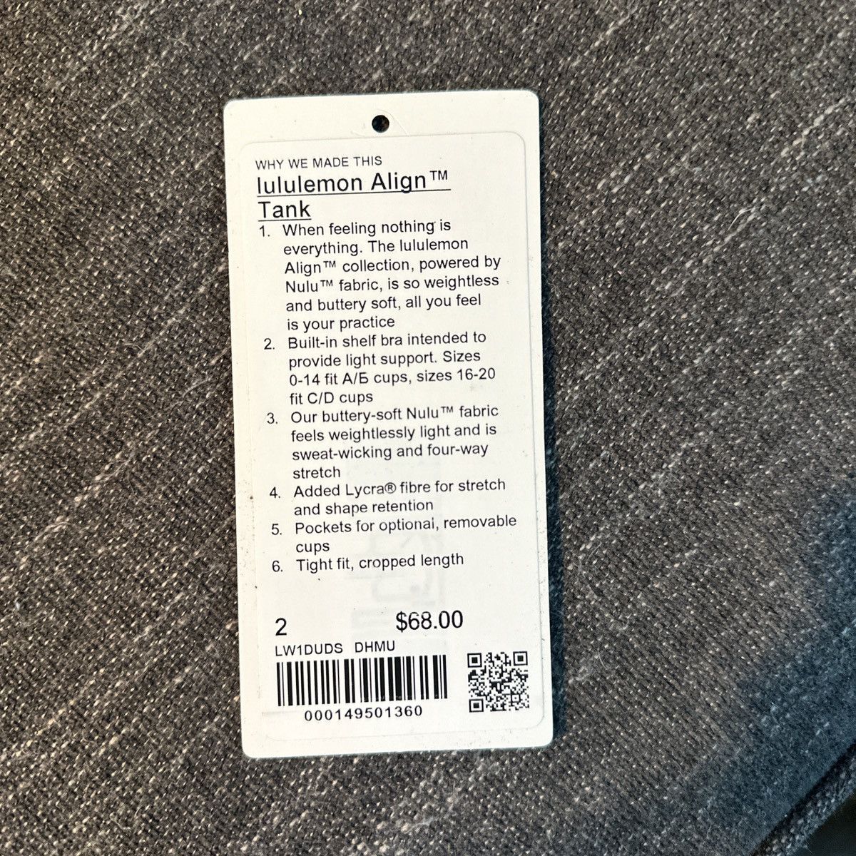 Lululemon Dahlia mauve align tank Size XS / US 0-2 / IT 36-38 - 6 Thumbnail