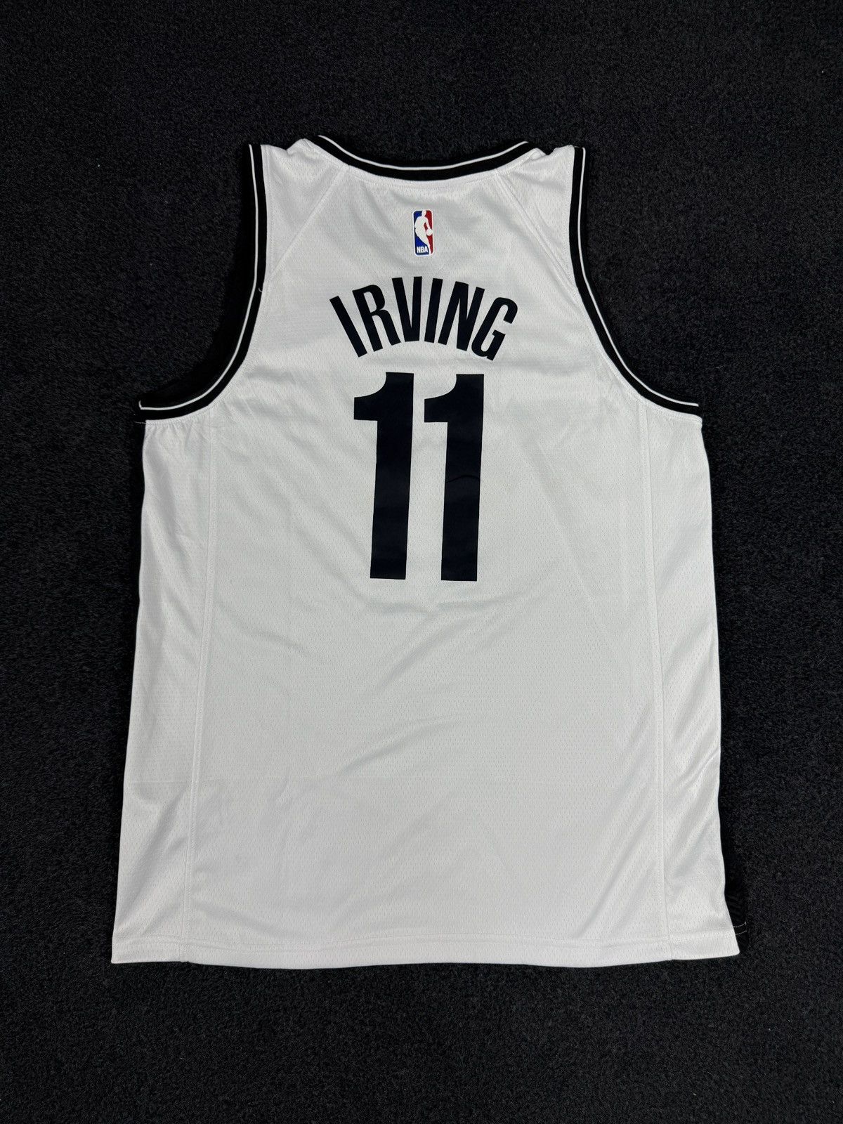Brooklyn Clothing × NBA × Nike Nike NBA Brooklyn Nets Kyrie Irving 11 Fan Edition Jersey Size US L / EU 52-54 / 3 - 6 Thumbnail