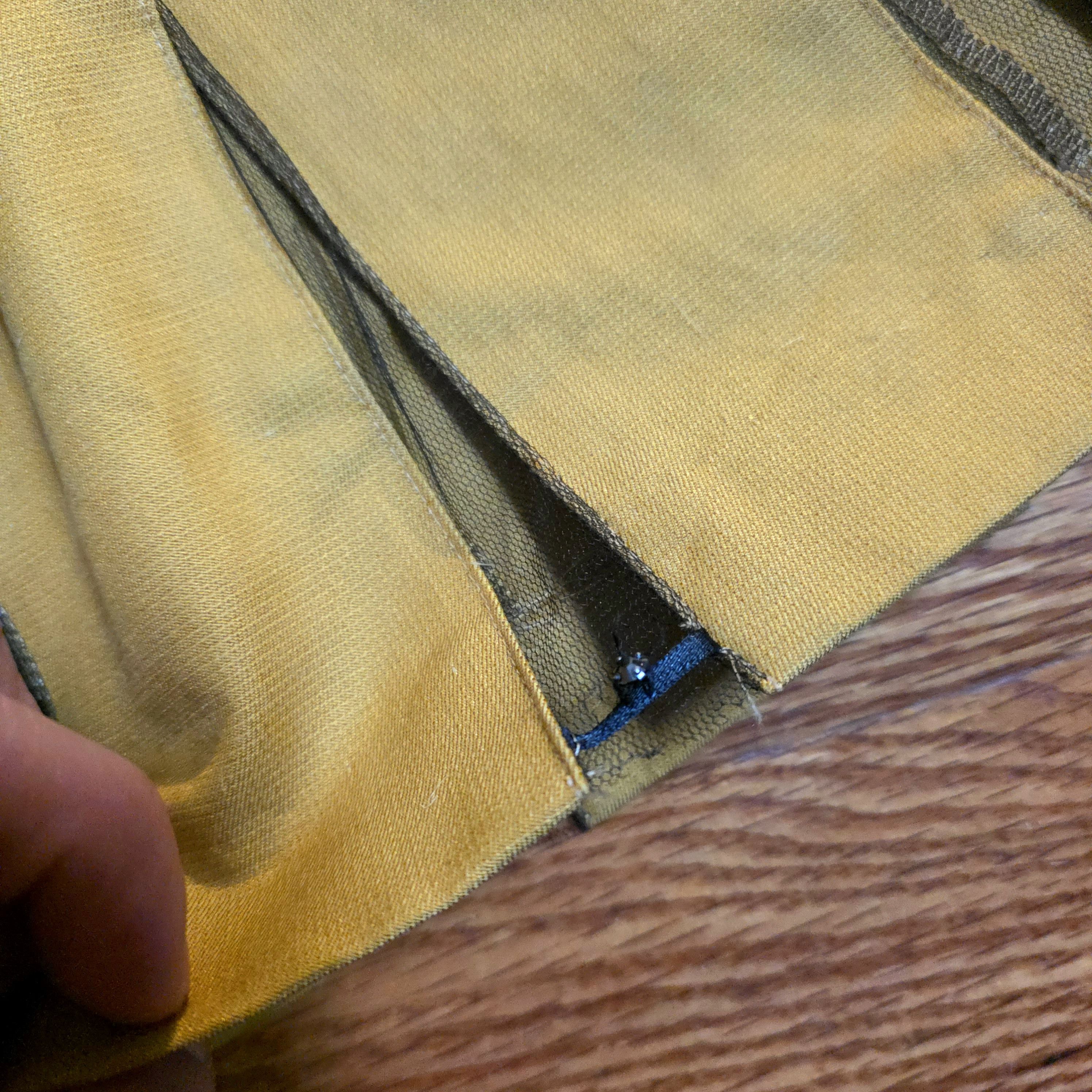 Undercover Undercover Yellow Midi Cheerleader Silk Skirt size 2 Size 29" - 3 Thumbnail