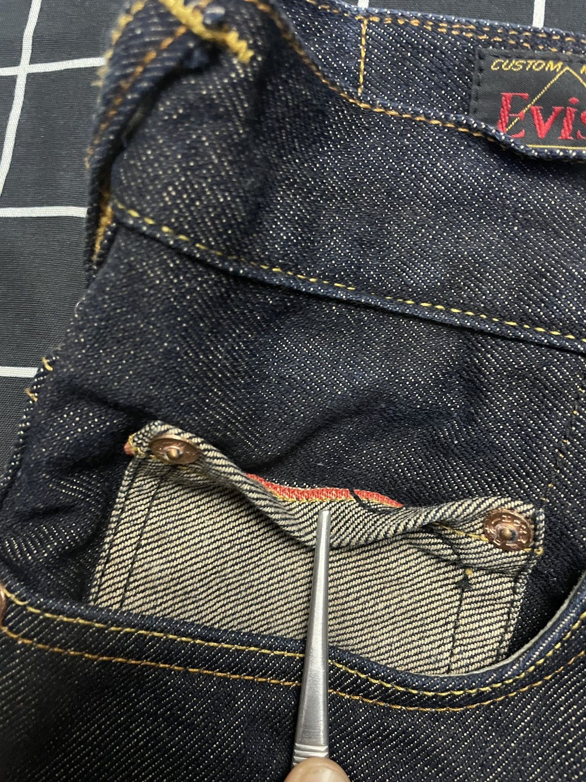 Evisu Evisu Seagull Embroided Logo Lot 2021 Size US 28 / EU 44 - 9 Thumbnail