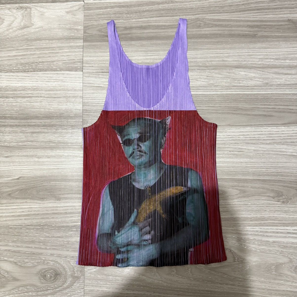 Pleats Please Issey Miyake Pleats Please 1997 Nobuyoshi Araki Guest Artist Series No. 2 Size S / US 4 / IT 40 - 1 Thumbnail