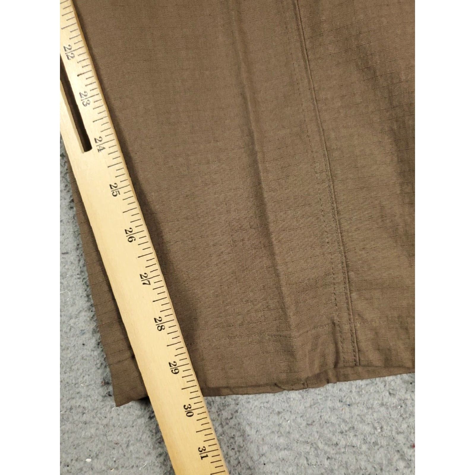 Jordan Brand Jordan Cargo Pants Womens Size Large Brown Elastic Waist Baggy Outdoor Workwear Size 36" / US 14 / IT 50 - 5 Thumbnail