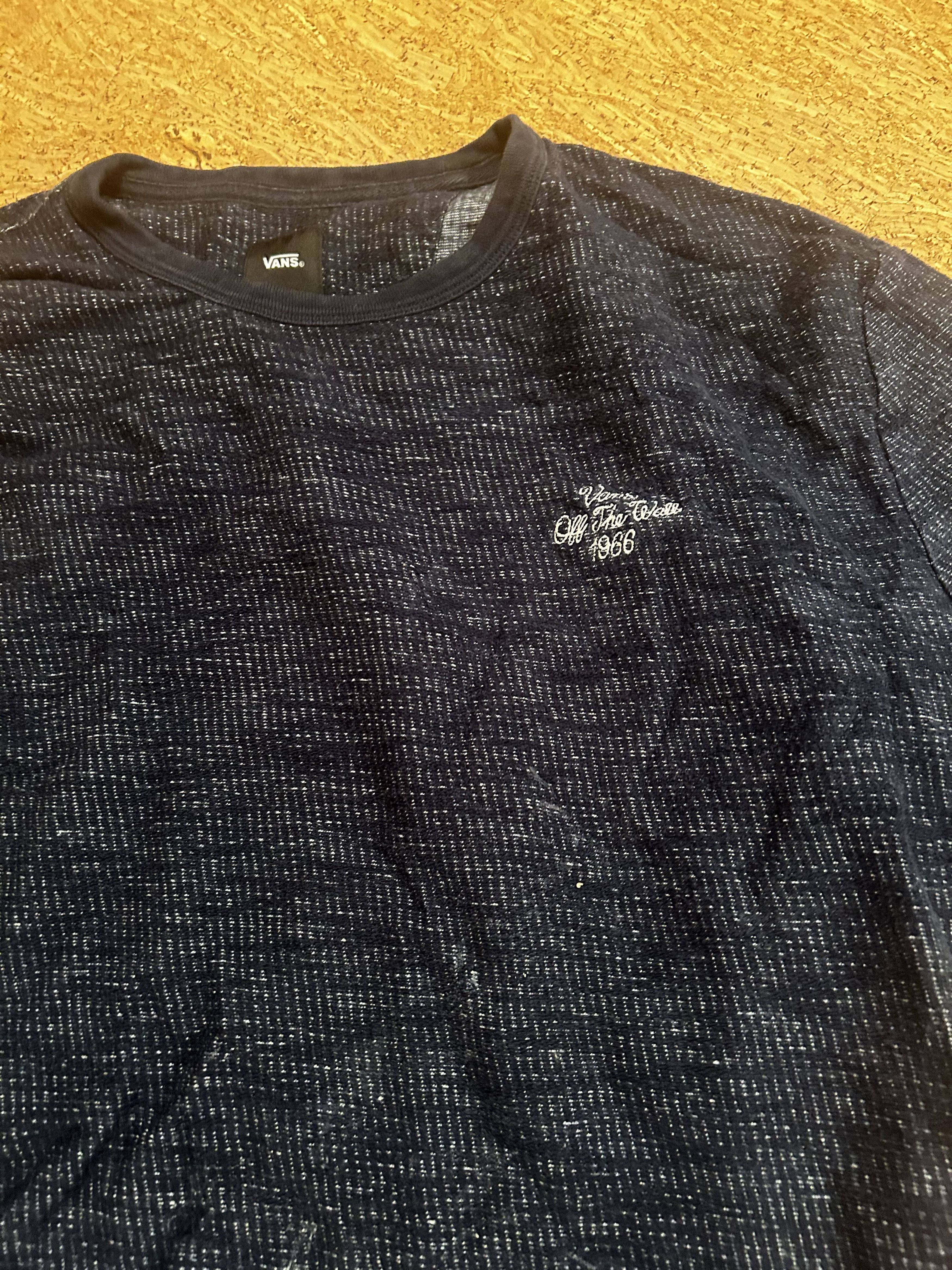 Vans Vans Static Pattern Navy Crewneck Size US M / EU 48-50 / 2 - 1 Thumbnail