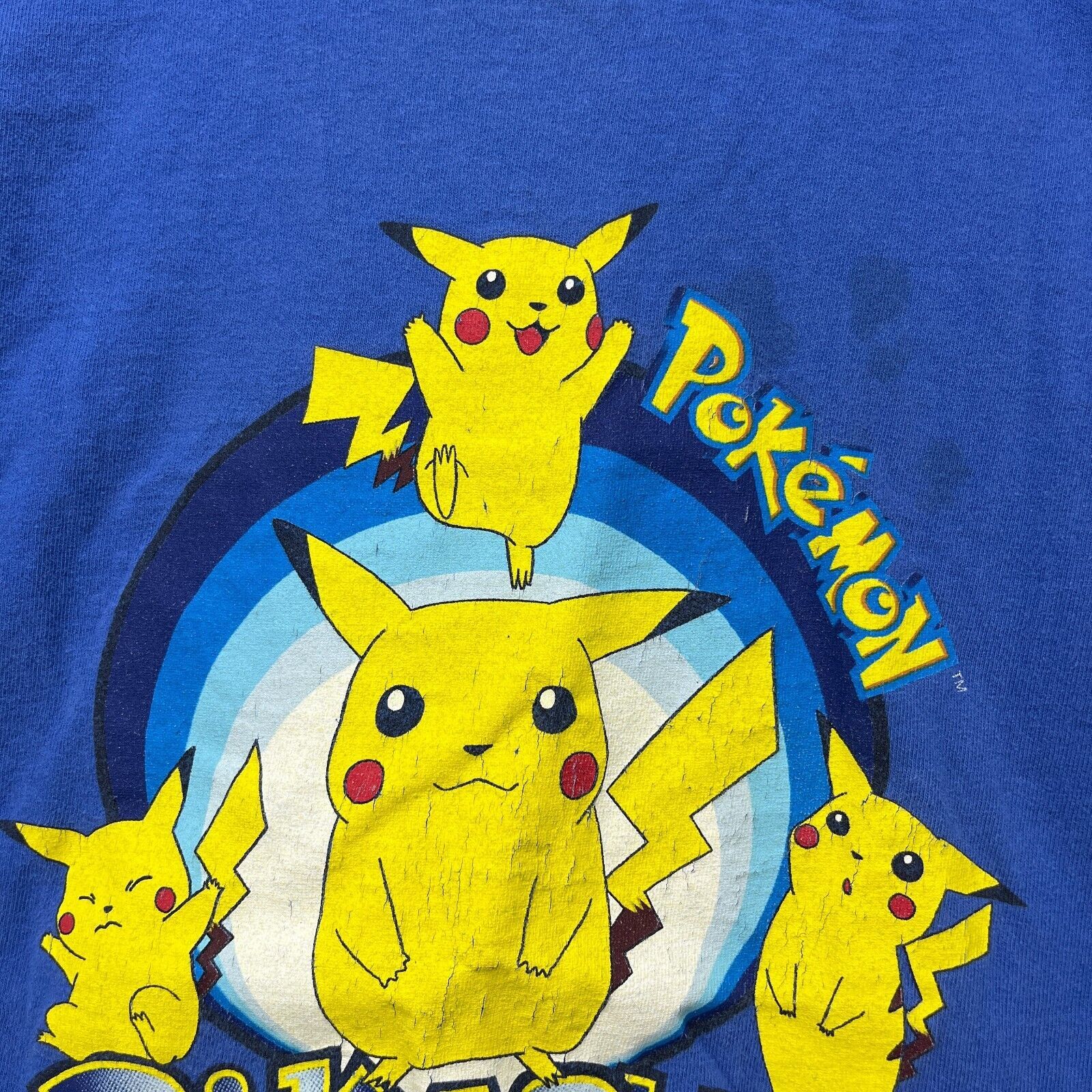 Nintendo × Vintage Vintage 1999 Pokemon Pikachu Nintendo T-Shirt XS Size US XS / EU 42 / 0 - 3 Thumbnail