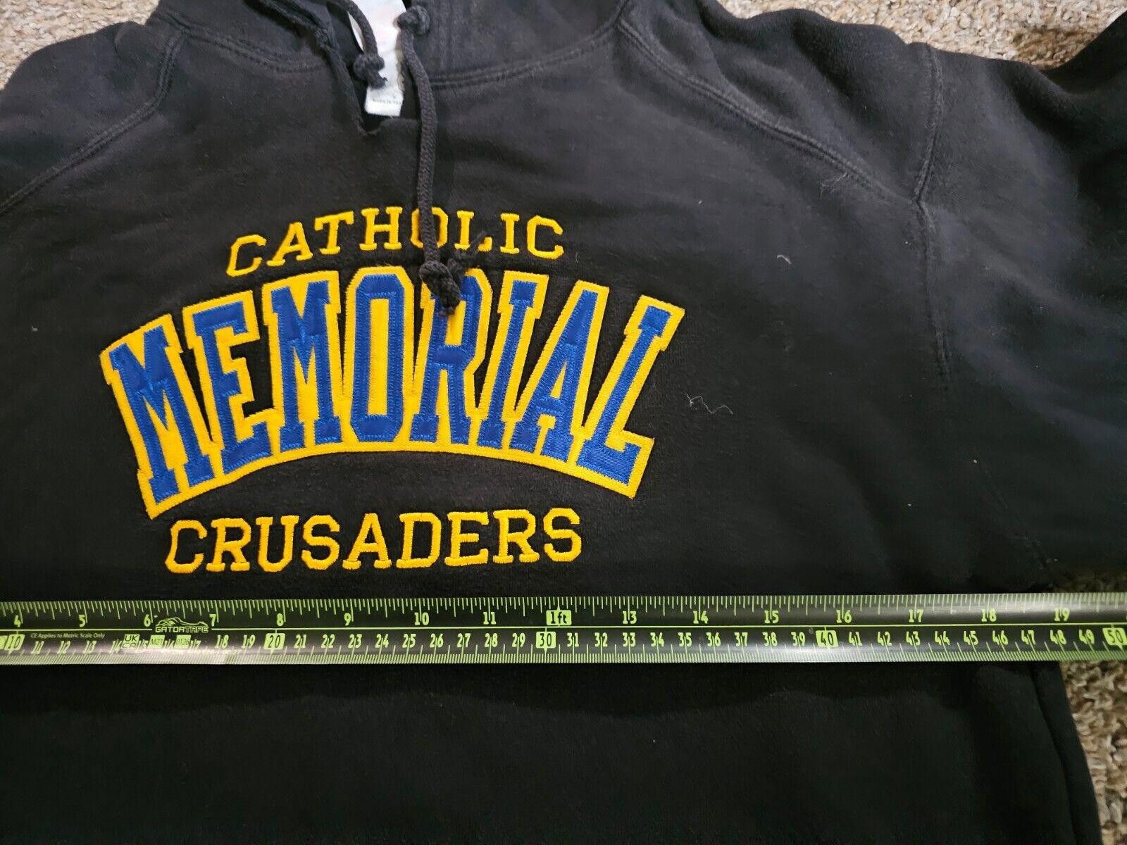 Designer catholic memorial Badger Sports Small modified neck hoodie Size US S / EU 44-46 / 1 - 6 Thumbnail