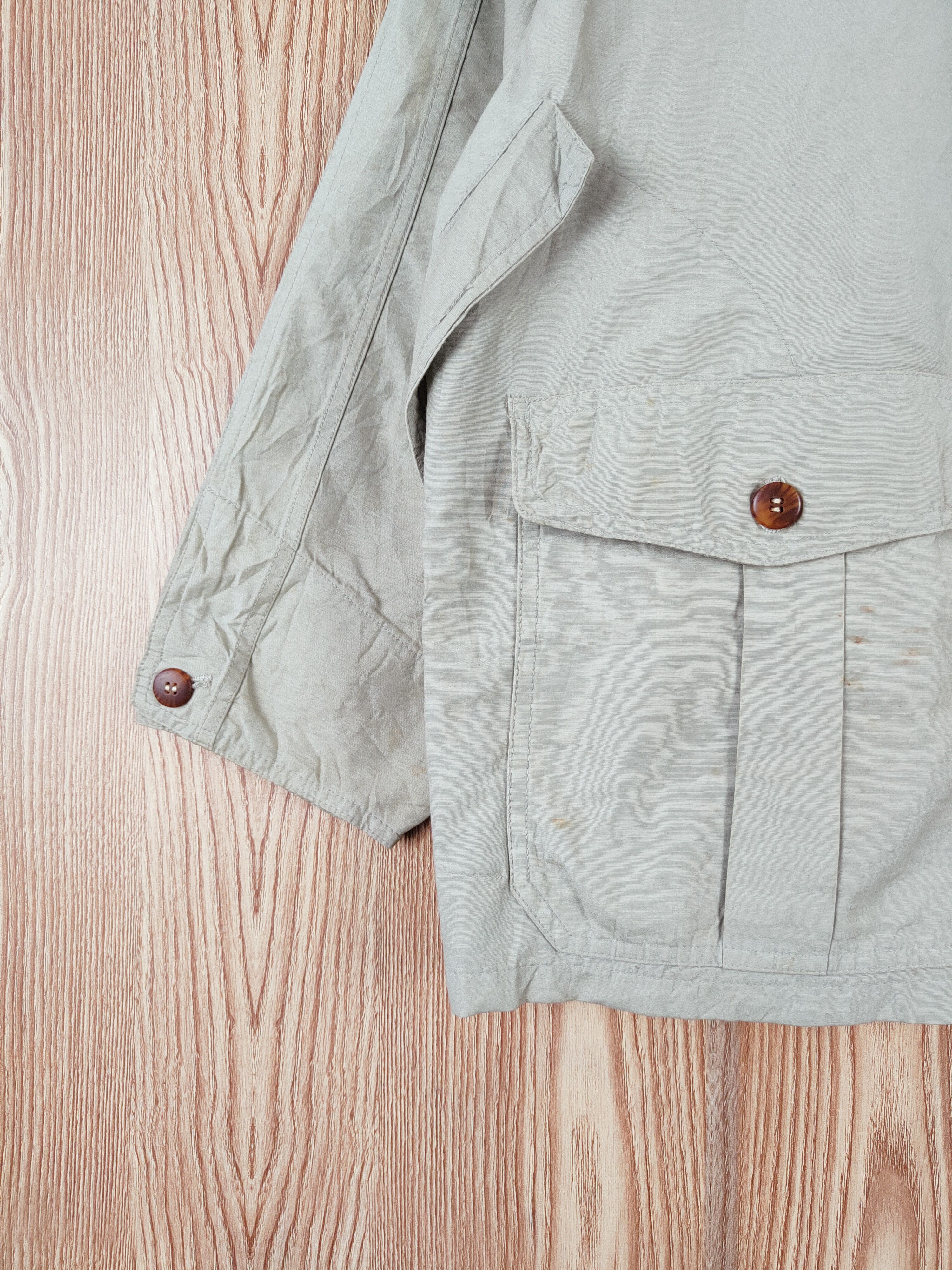 Japanese Brand × Vintage Vintage 💥 Wood Lander Green Button Up Shirts Size US M / EU 48-50 / 2 - 4 Thumbnail