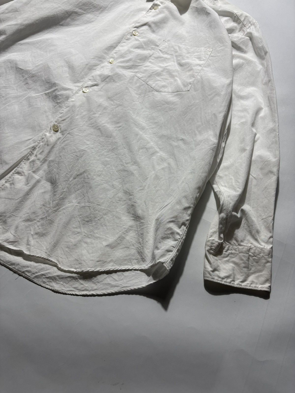 Comme des Garcons Homme COMME DES GARCONS HOMME OVERSIZED BROADCLOTH L/S SHIRT Size US XL / EU 56 / 4 - 3 Thumbnail