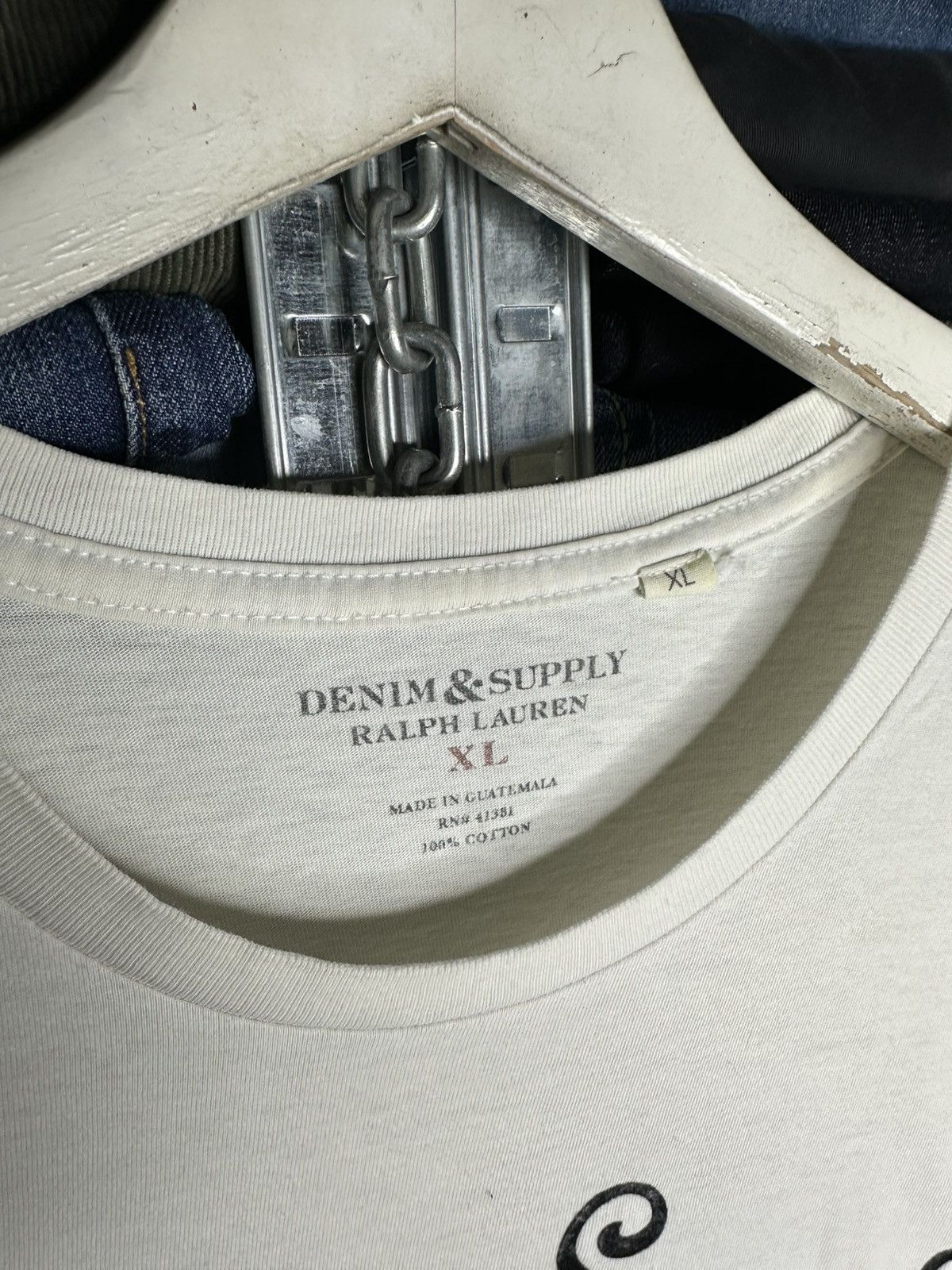 Denim & Supply Ralph Lauren Denim & Supply Ralph Lauren Skull Wing Graphic T-Shirt Size US XL / EU 56 / 4 - 3 Thumbnail
