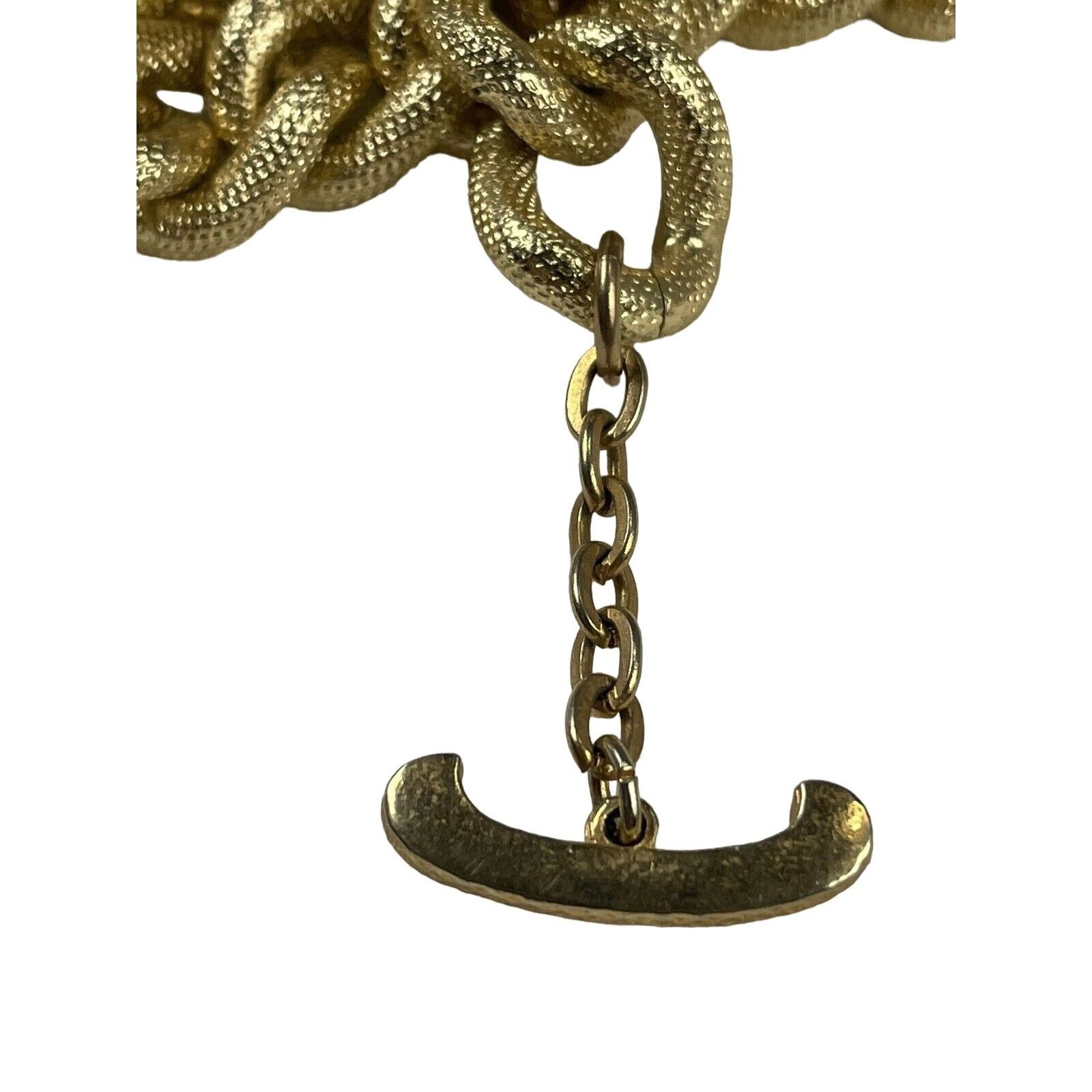 Vintage Women’s Bracelet Gold Metal Fashion Jewelry Chunky Chain Thi Size ONE SIZE - 4 Thumbnail
