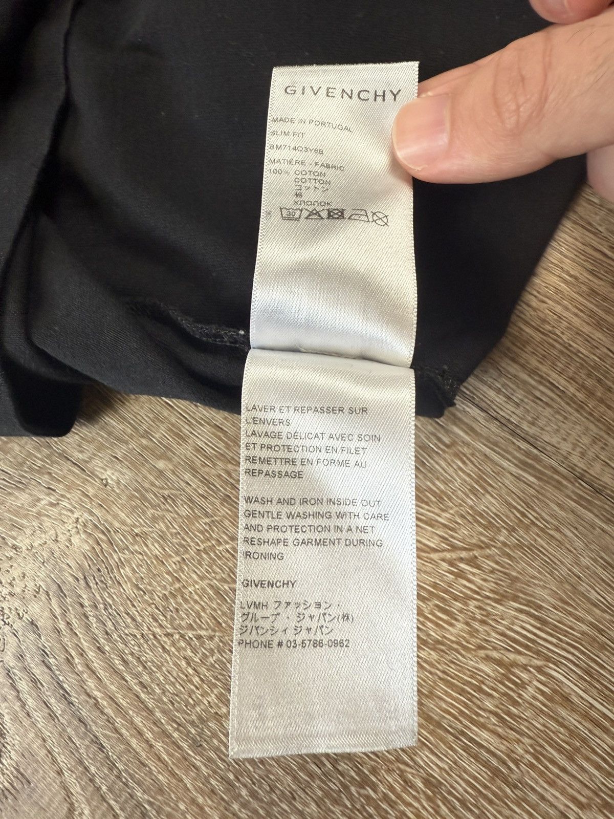 Givenchy Givenchy Logo Taped T Shirt Size US S / EU 44-46 / 1 - 5 Thumbnail