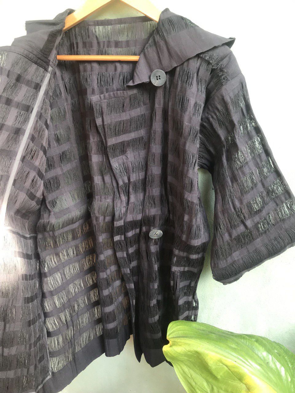 Issey Miyake 🔥OFFER ISSEY MIYAKE PERMANENTE 1998s JACKET SPRING SUMMER Size US M / EU 48-50 / 2 - 3 Thumbnail