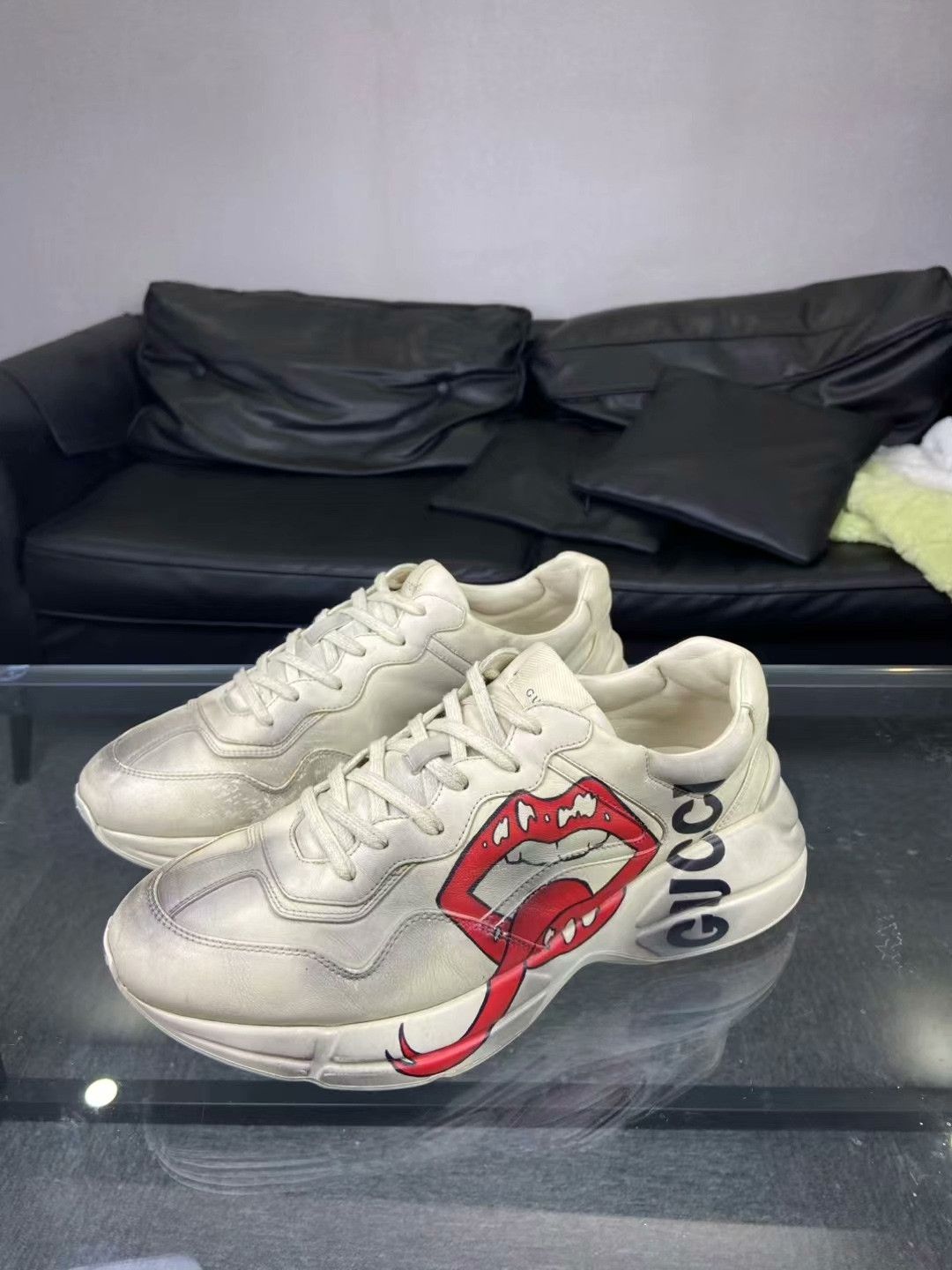 Gucci Gucci Lowtop Sneakers 10.5 Men Size US 10.5 / EU 43-44 - 1 Thumbnail