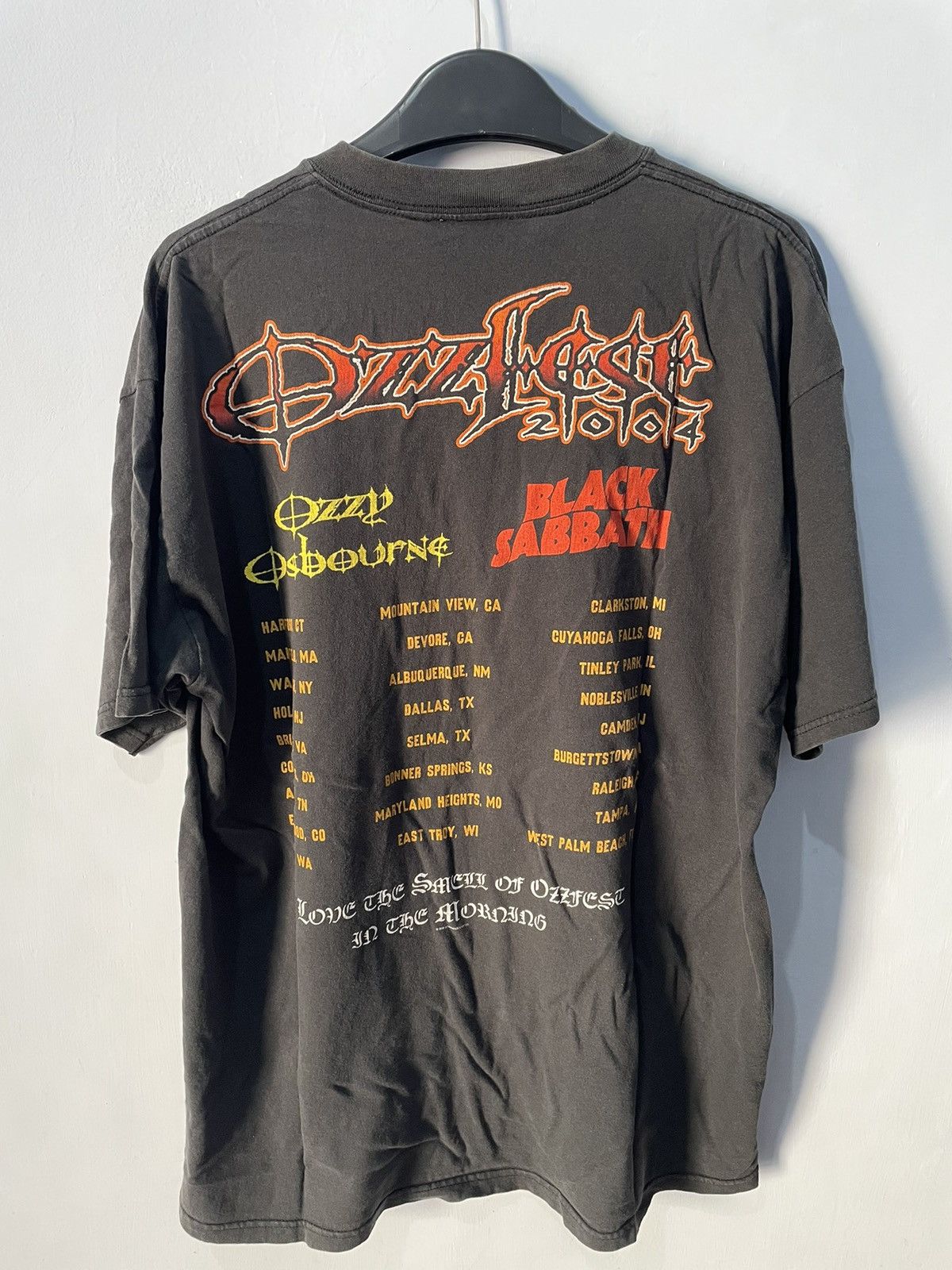 Band Tees × Black Sabbath × Ozzy Osbourne Ozz fest 2004 Size US XL / EU 56 / 4 - 7 Thumbnail