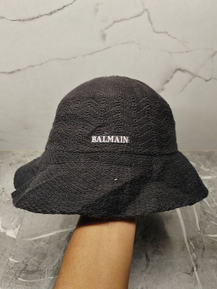 image of Balmain Paris Bucket Hat in Mix, Men's