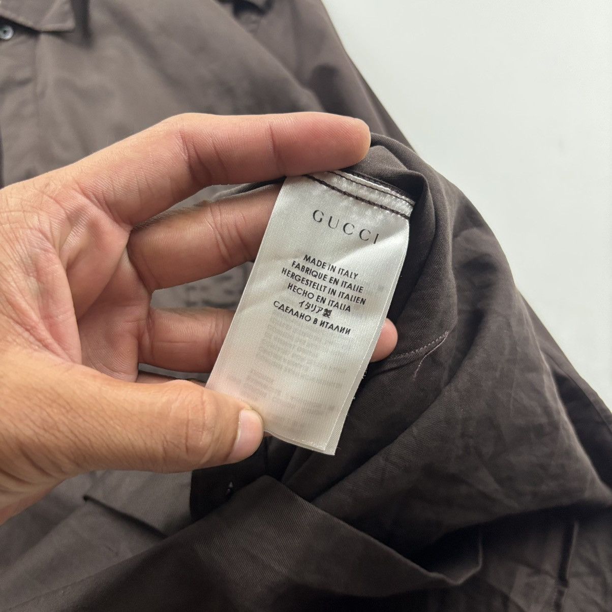 Gucci Gucci Officer Shirt Size US XS / EU 42 / 0 - 8 Thumbnail