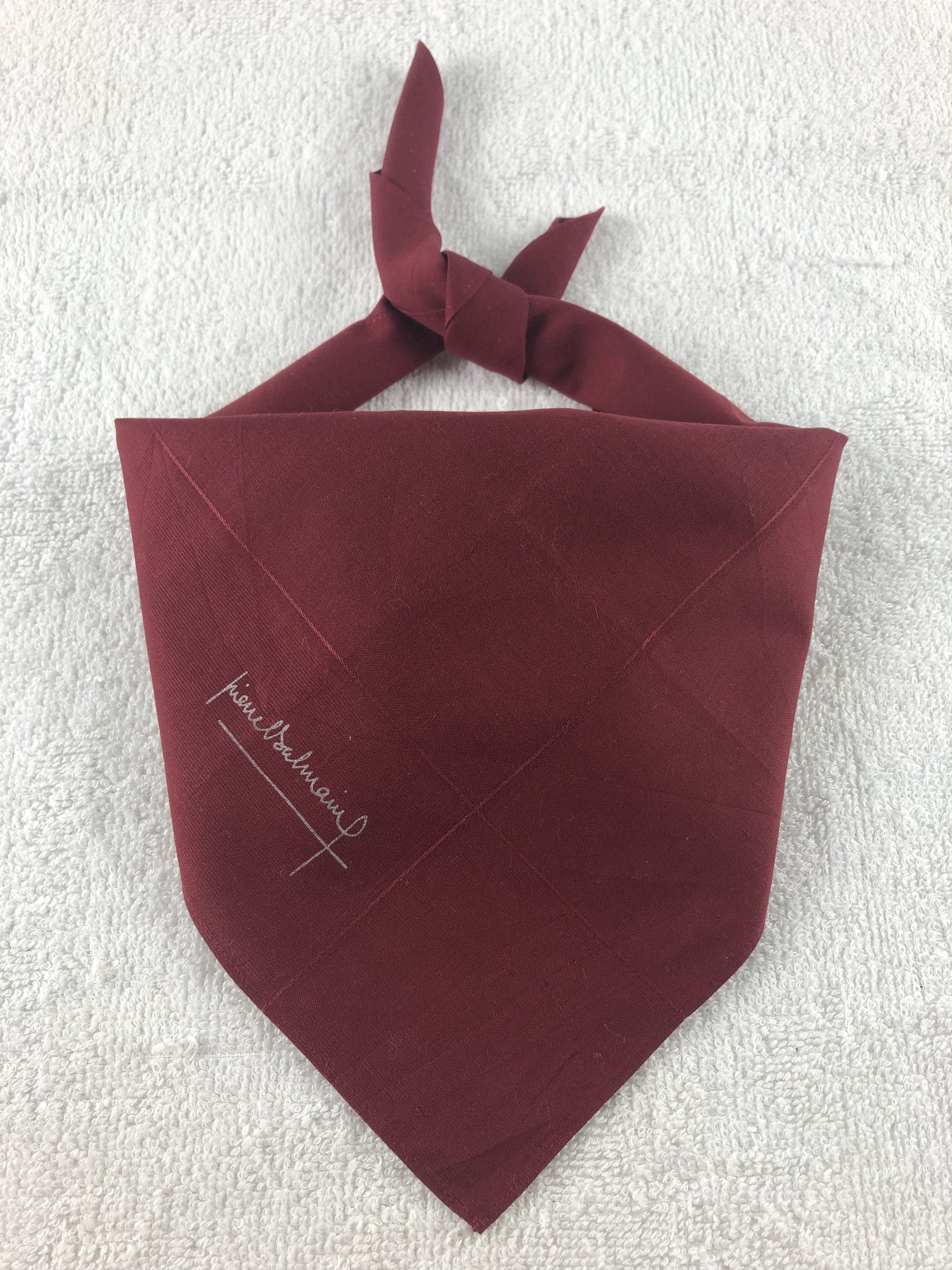 Pierre Balmain × Vintage Pierre Balmain Handkerchief / Bandana / Neckerchief Size ONE SIZE - 2 Thumbnail