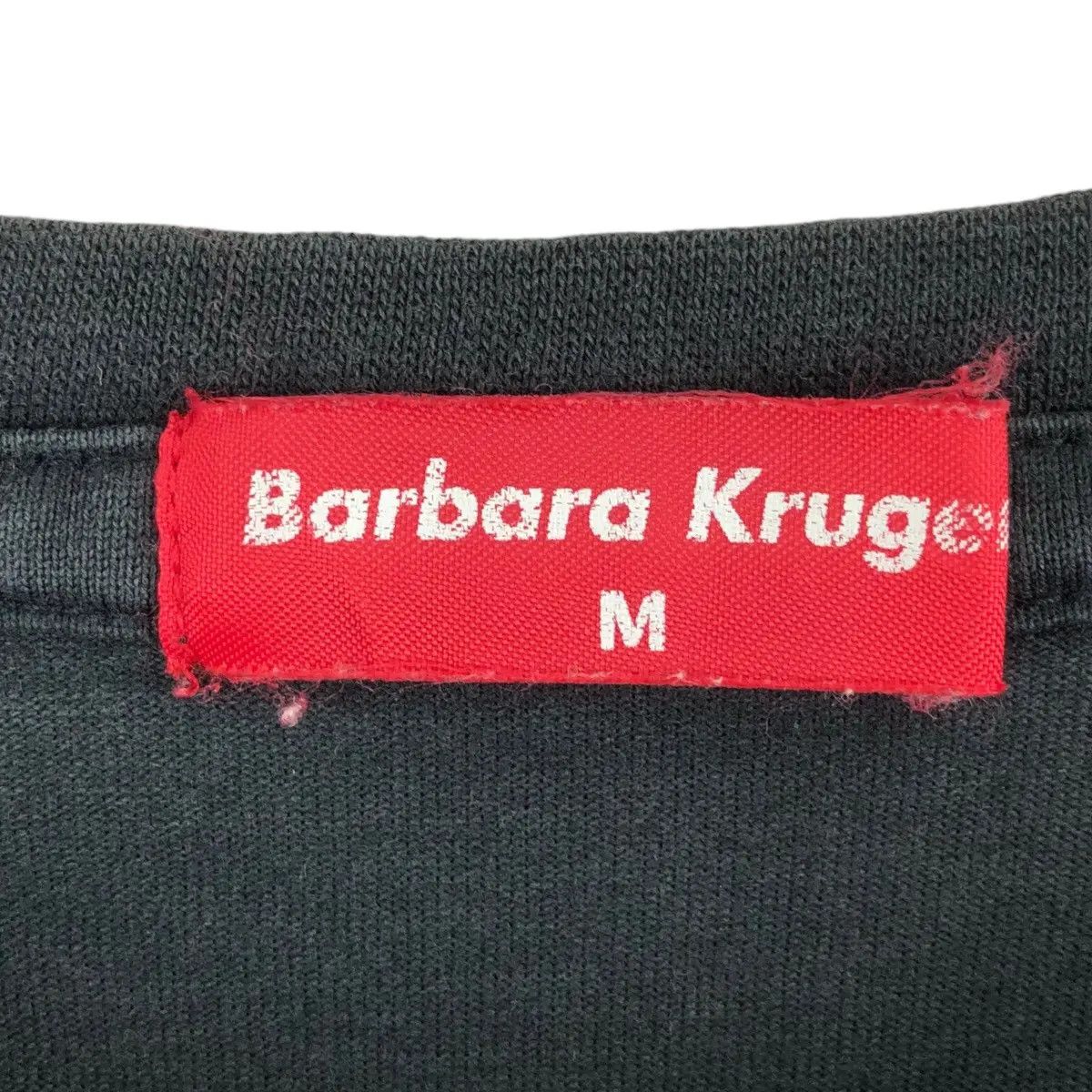 Barbara Kruger Vtg BARBARA KRUGER Artist I Shop Therefore I Am Tee Shirt Size M / US 6-8 / IT 42-44 - 7 Thumbnail