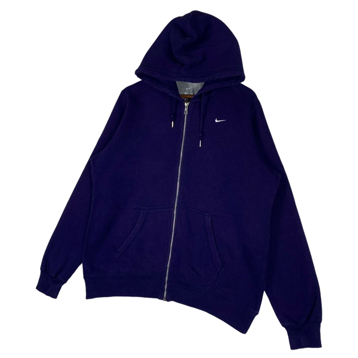Nike × Vintage Vintage Nike Hoodie Sweatshirt Full Zip Purple Size XL Size US XL / EU 56 / 4 - 3 Thumbnail