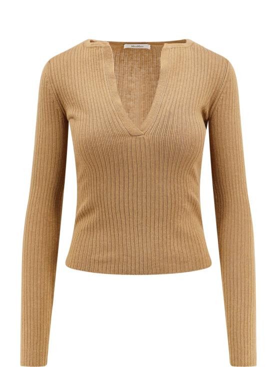 Max Mara MAX MARA Women Sweater 2421366111600 003 Beige Size XS / US 0-2 / IT 36-38 - 1 Thumbnail