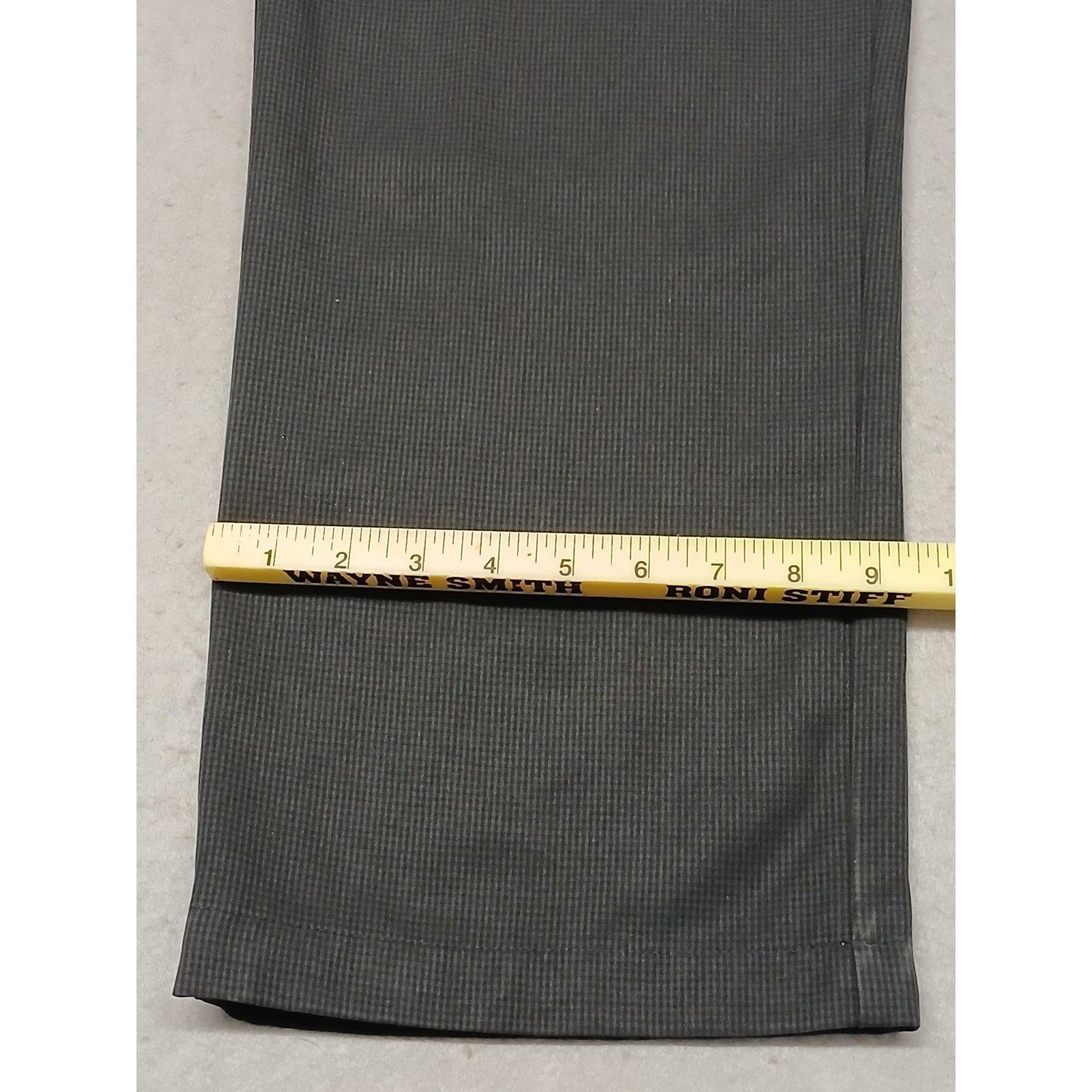 Haggar Haggar (38x30) Men's Classic Dri Fit Black Plaid Dress Pants Size US 38 / EU 54 - 9 Thumbnail
