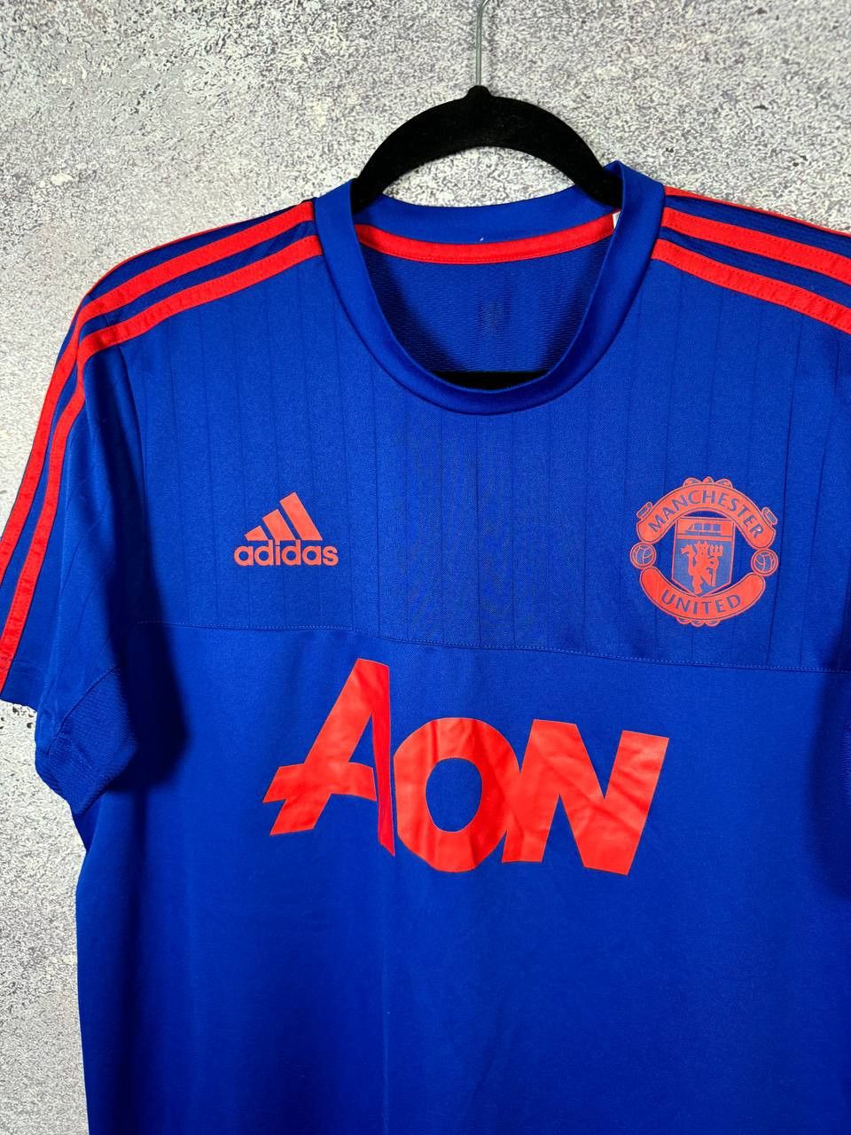 Adidas Manchester United 2015 Adidas Training Pre Match Jersey Size US M / EU 48-50 / 2 - 3 Thumbnail
