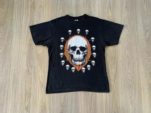 VIBE Skull Skeleton T-Shirt Size US XXL / EU 58 / 5 - 1 Thumbnail